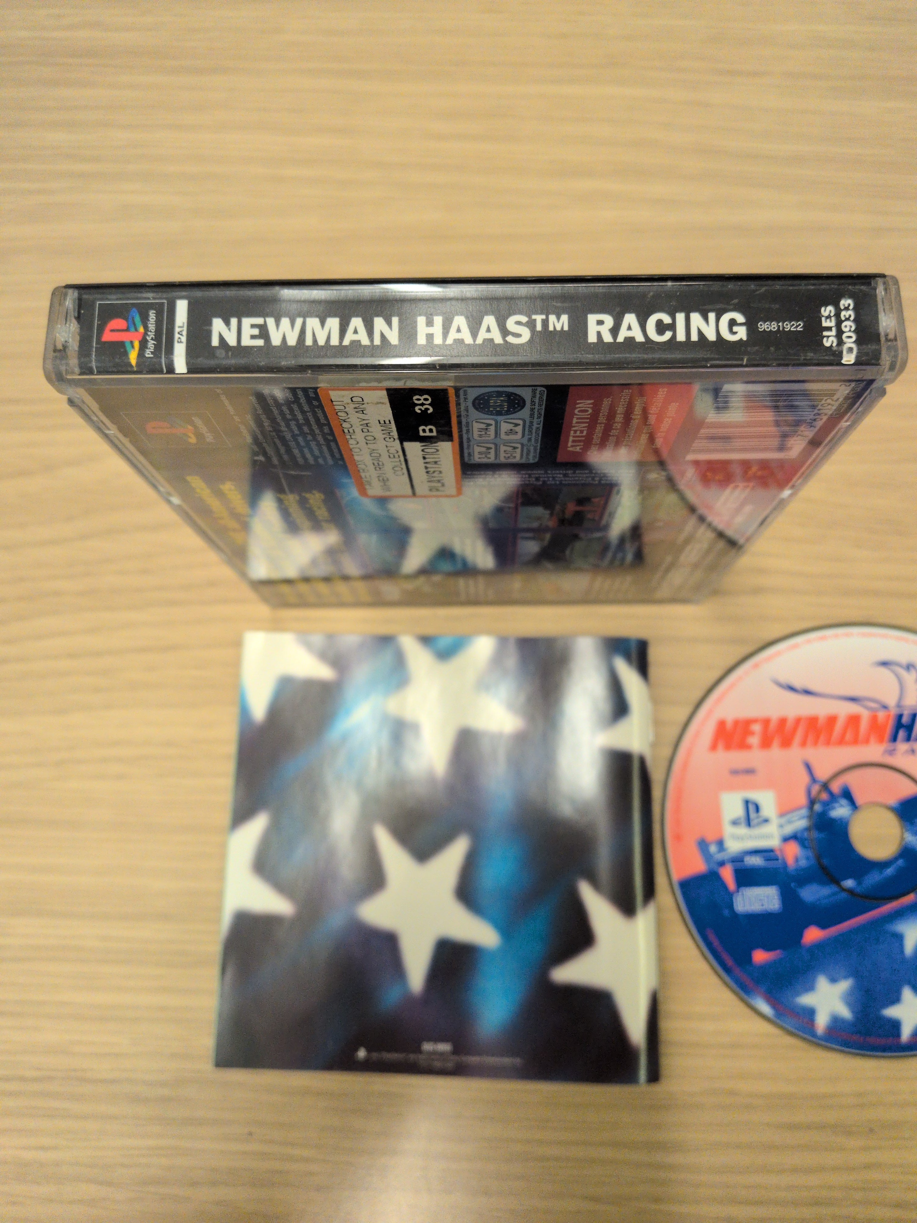 Newman Haas Racing Sony PS1 game