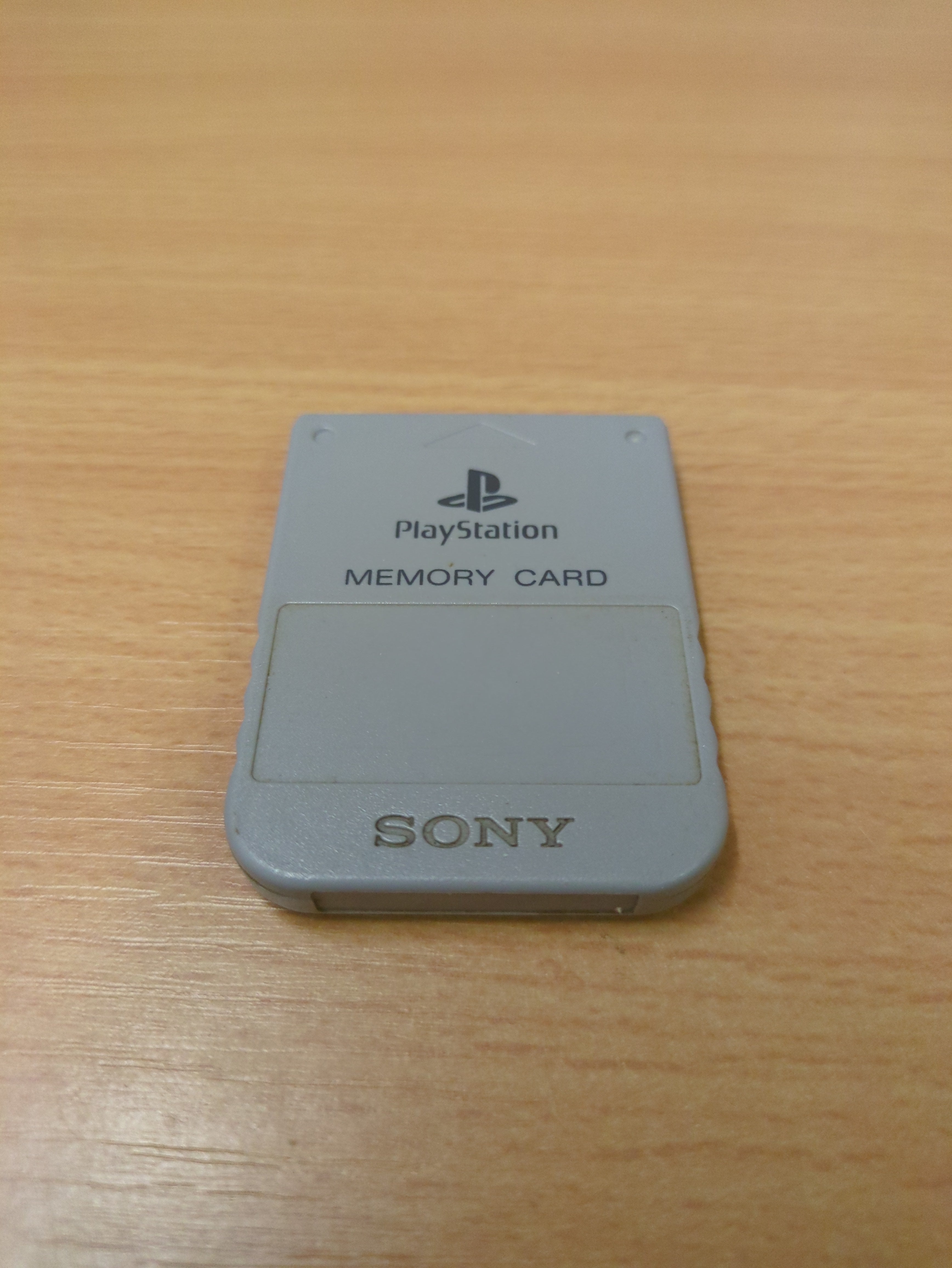 Official Playstation Memory Card (Grey) Sony PS1
