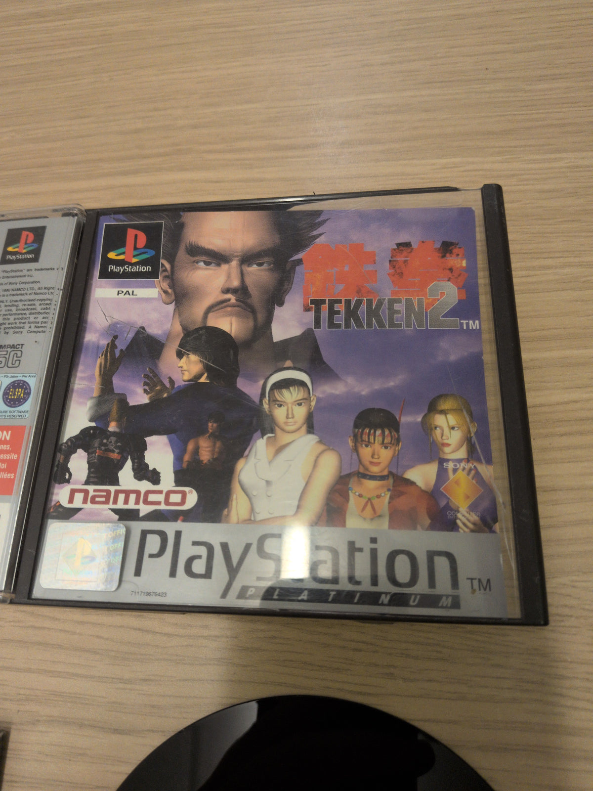 Tekken 2 Platinum Sony PS1 game