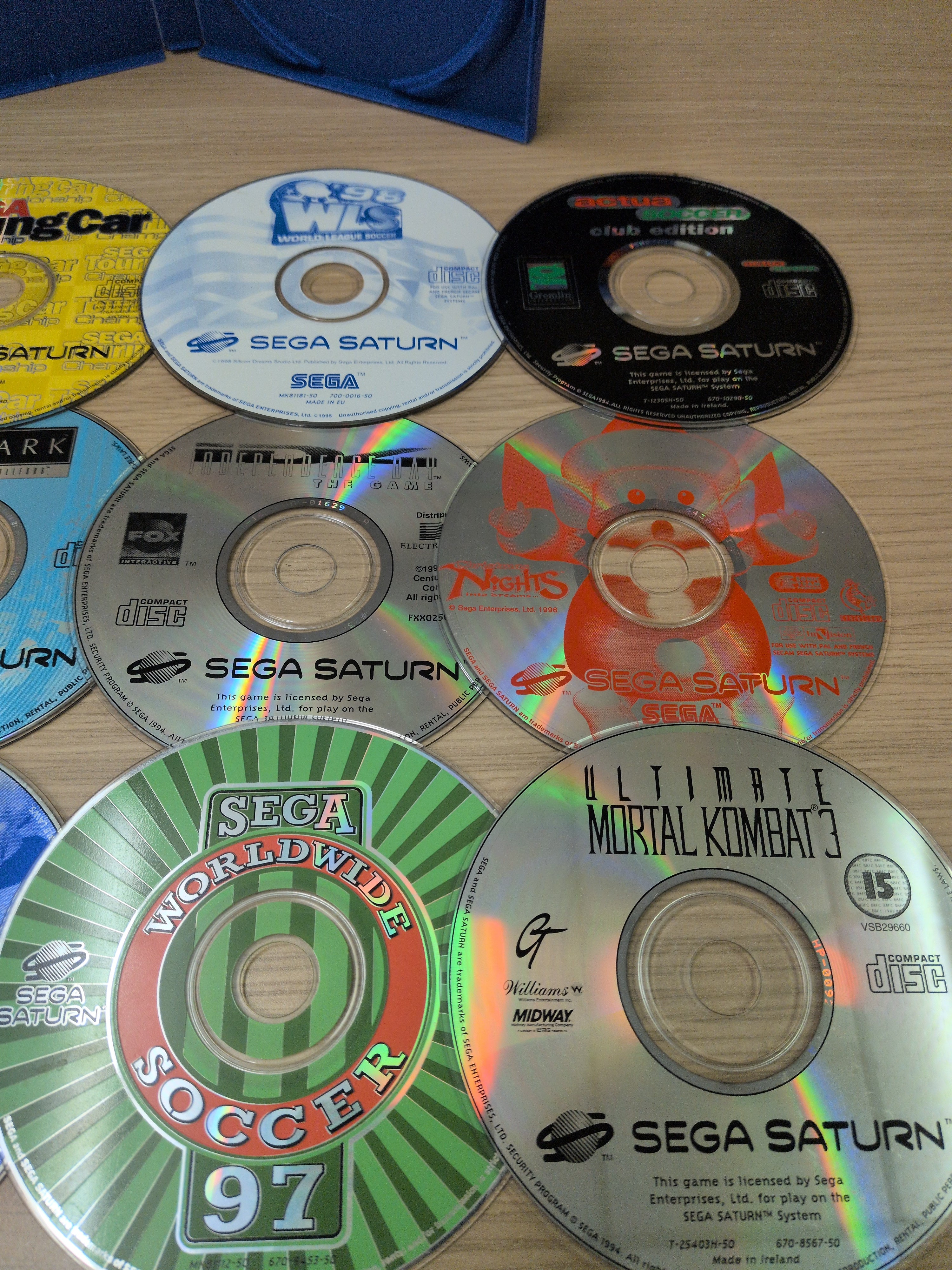 Disc Only Sega Saturn Bundle of games