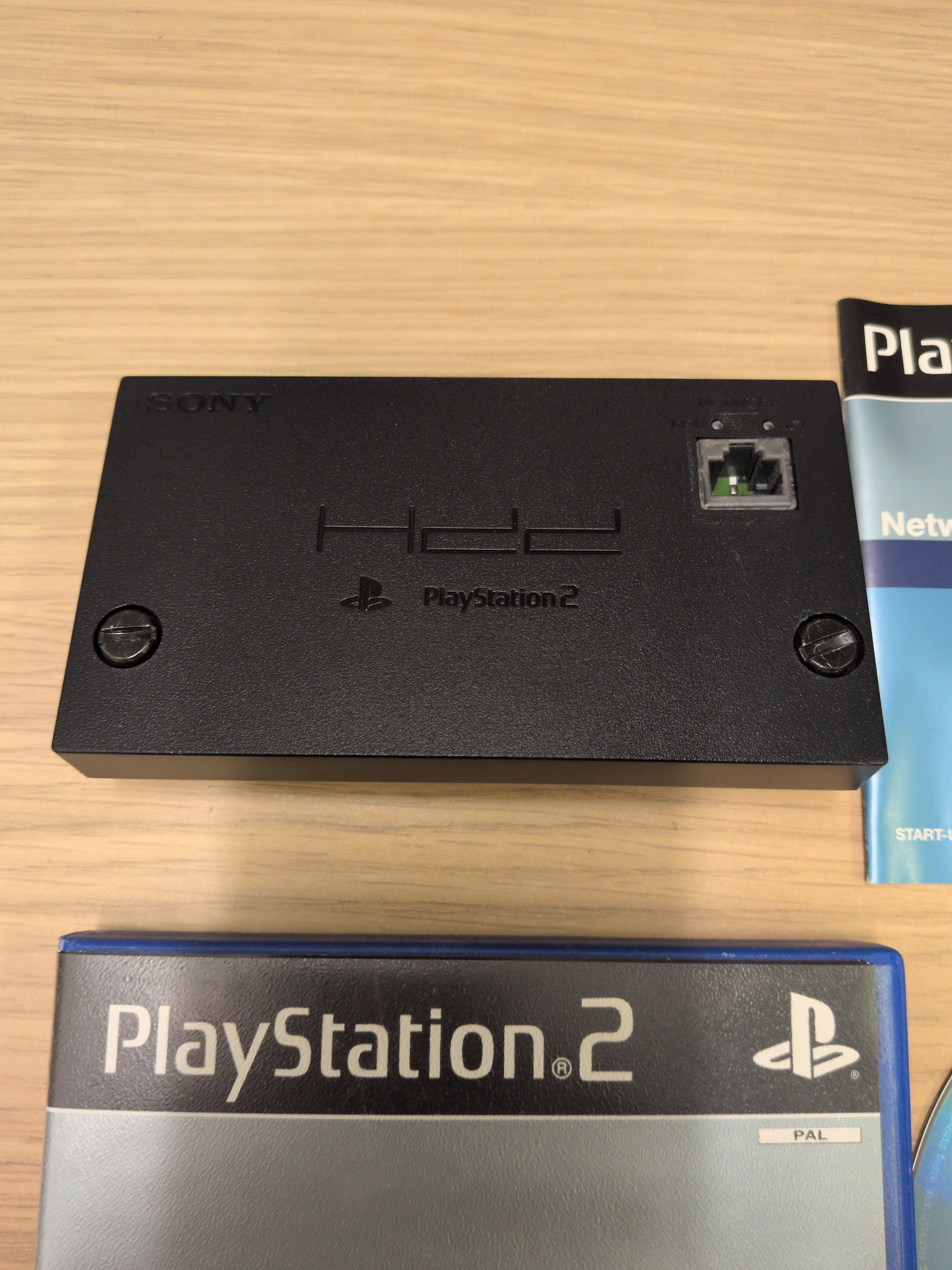 Network Adaptor with Network Access Disc Sony PS2