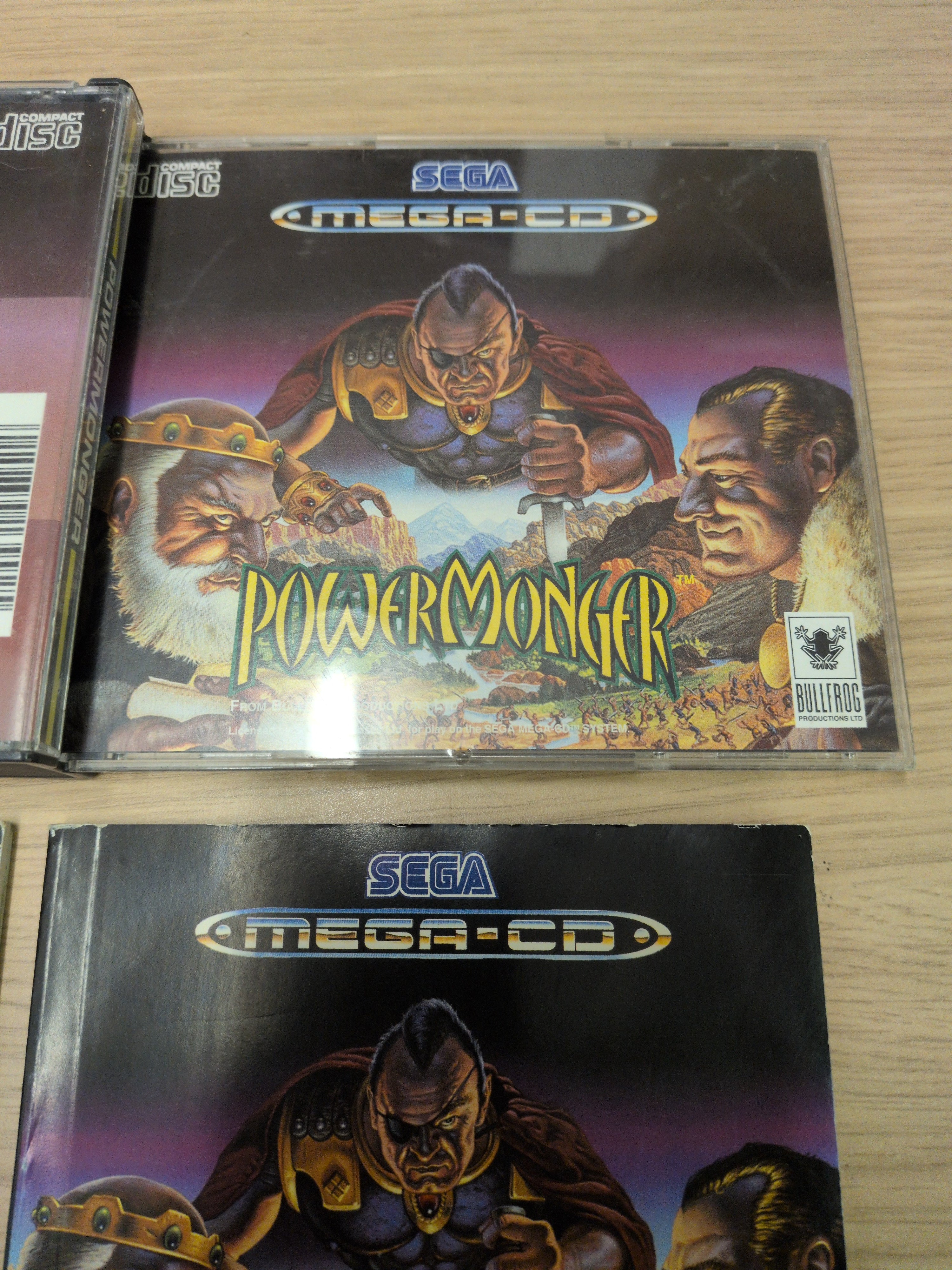 Powermonger Sega Mega-CD game