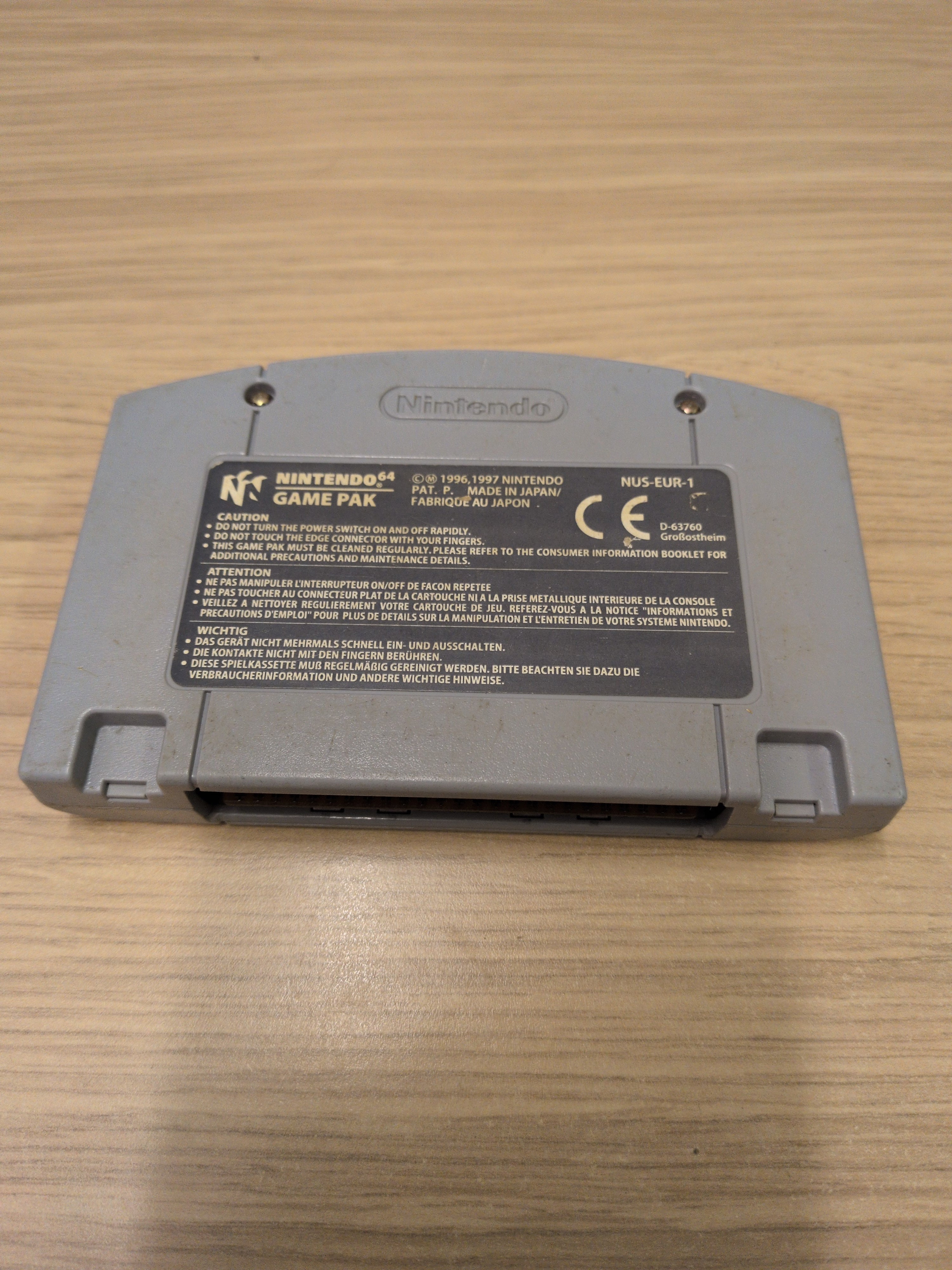 Super Mario 64 Cart Only Nintendo N64 game