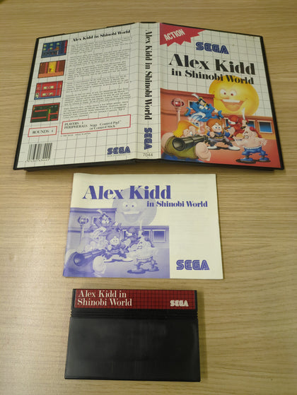 Alex Kidd in Shinobi World Sega Master System game