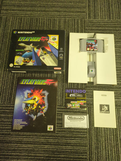 Lylat Wars Nintendo N64 game
