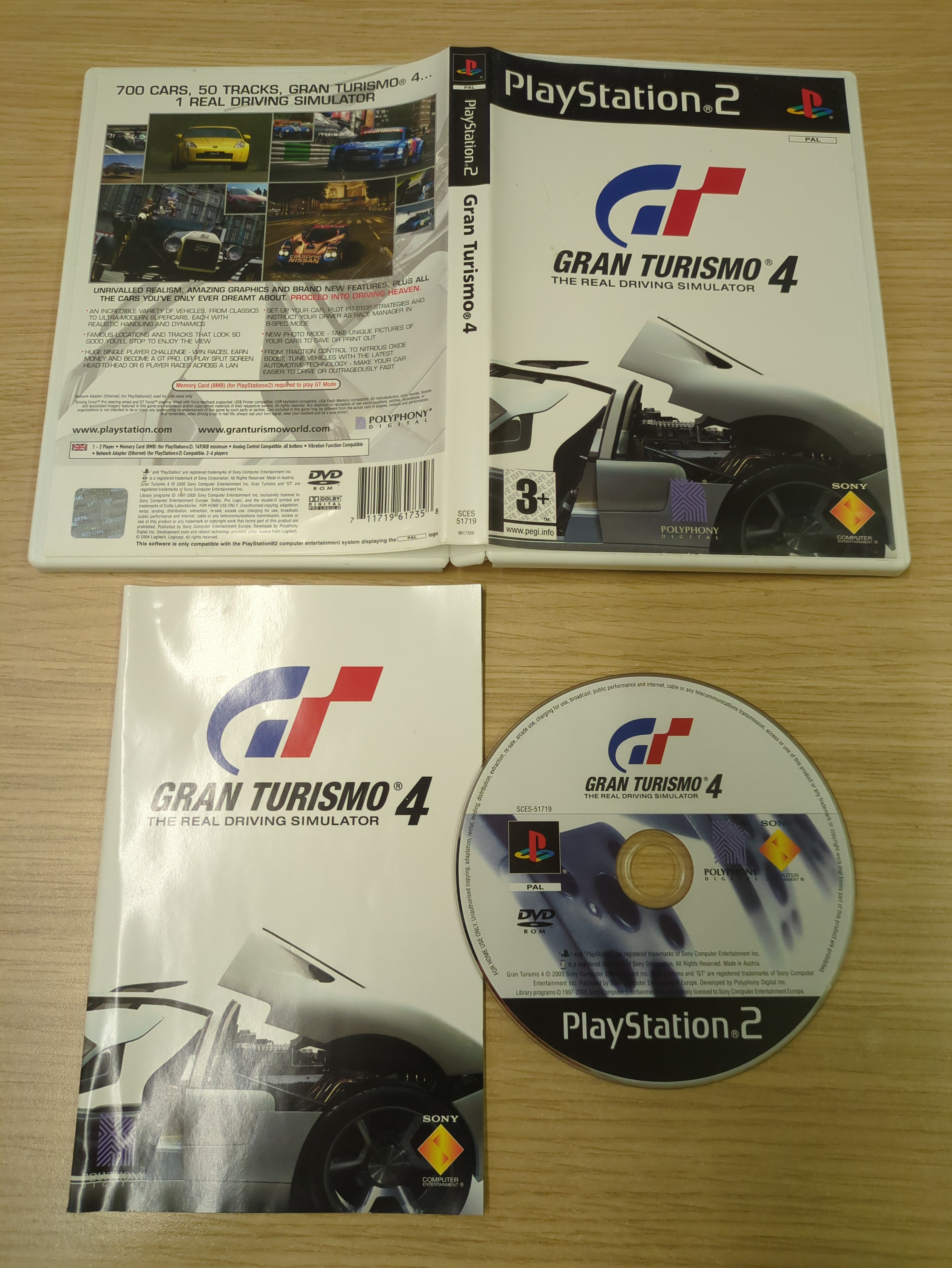 Gran Turismo 4 Sony PS2 game