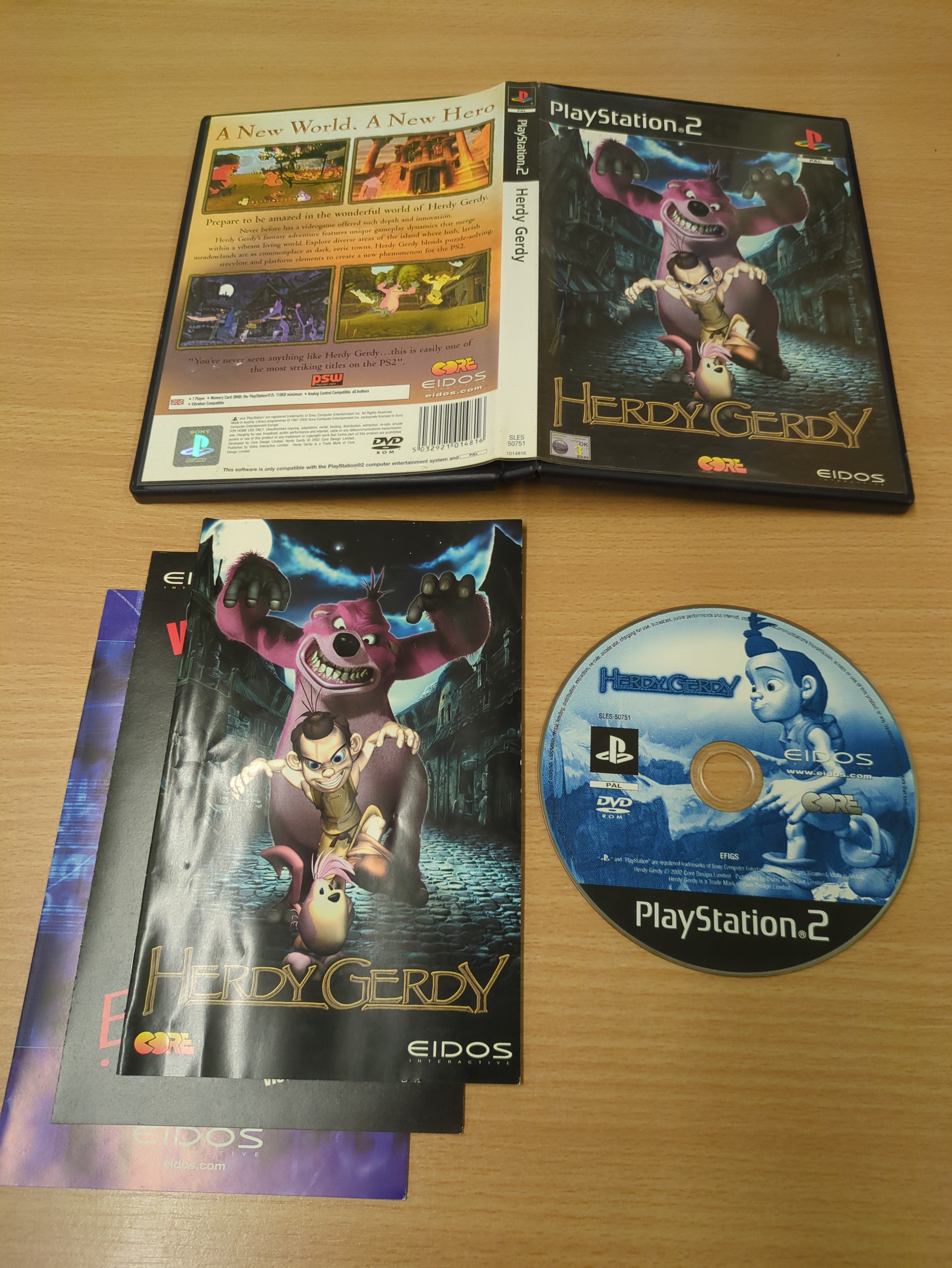 Herdy Gerdy Sony PS2 game