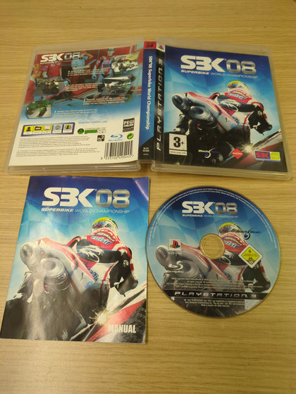 SBK 08 Superbike World Championship Sony PS3 game