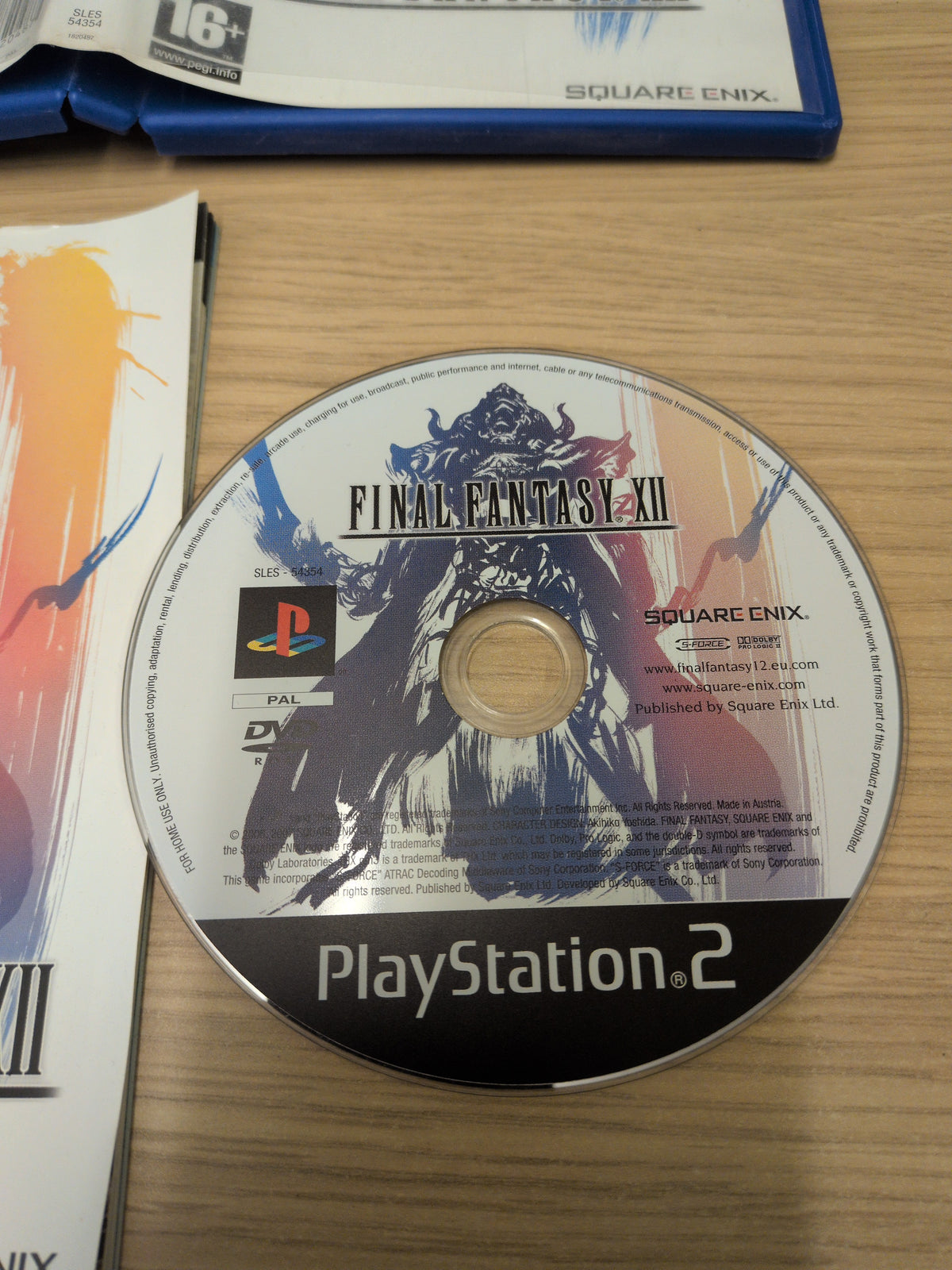 Final-Fantasy-XII Sony ps2 game