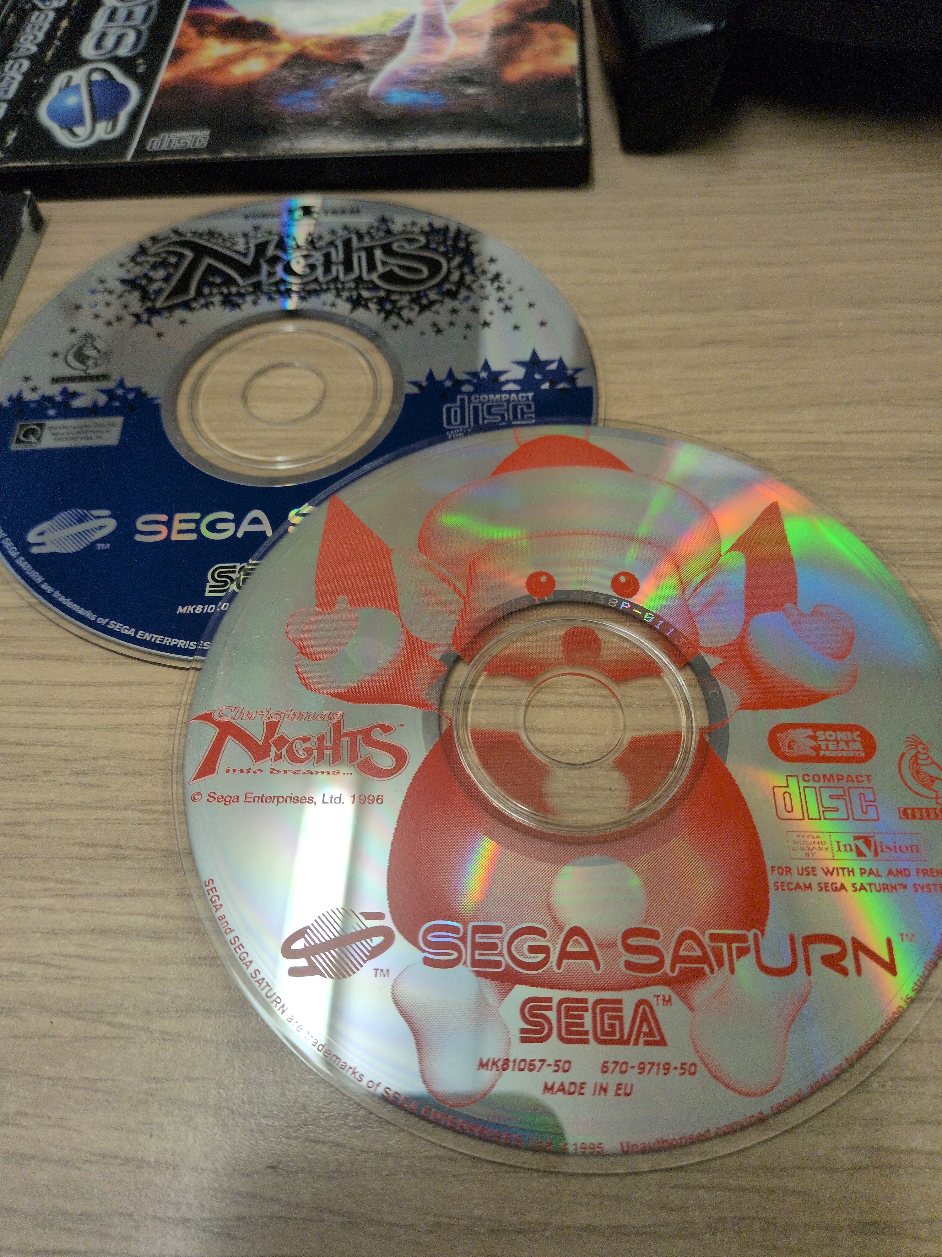 3D Controller with Nights Into Dreams + Christmas Nights Sega Saturn Bundle