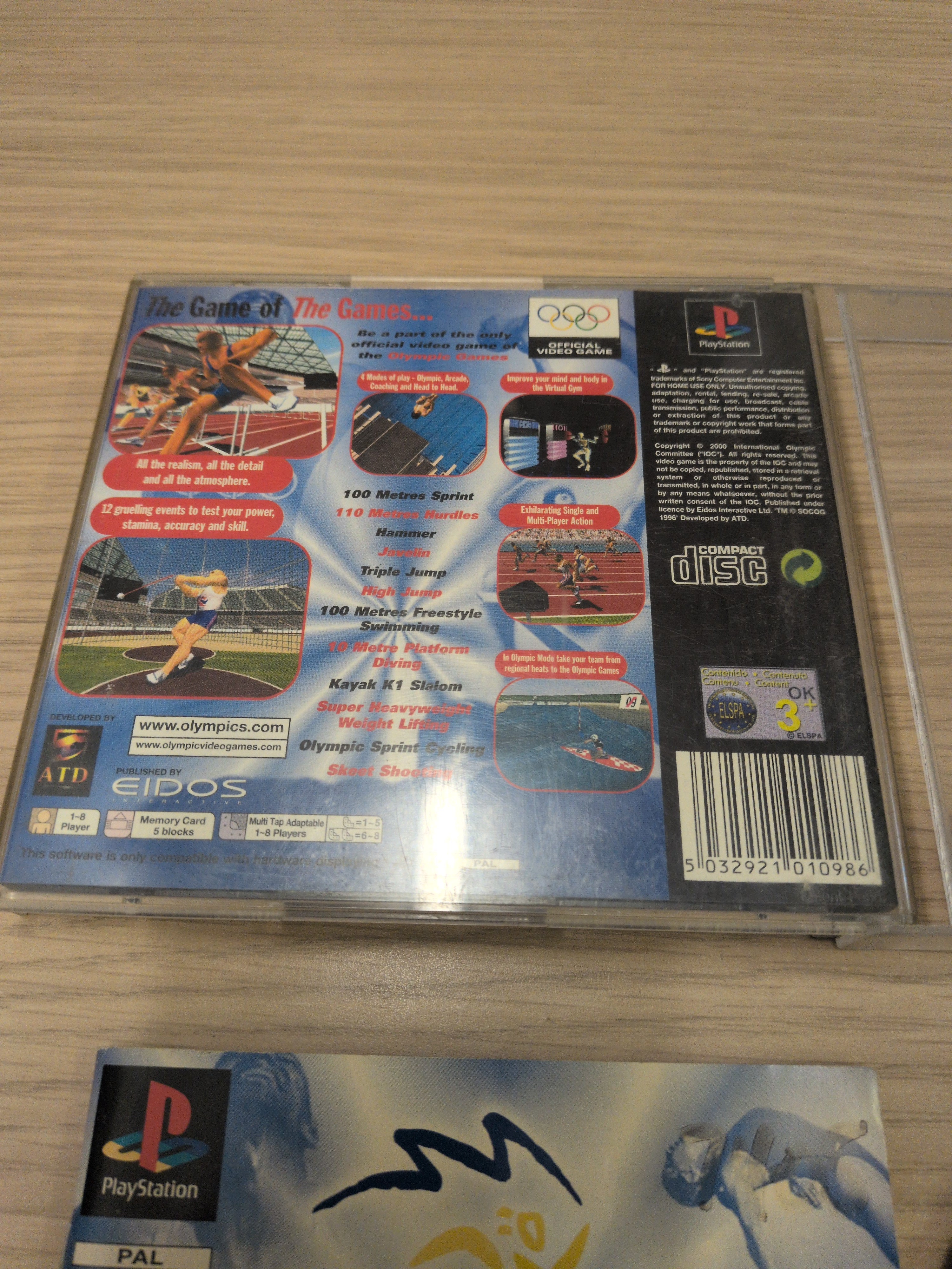 Sydney 2000 Sony PS1 game