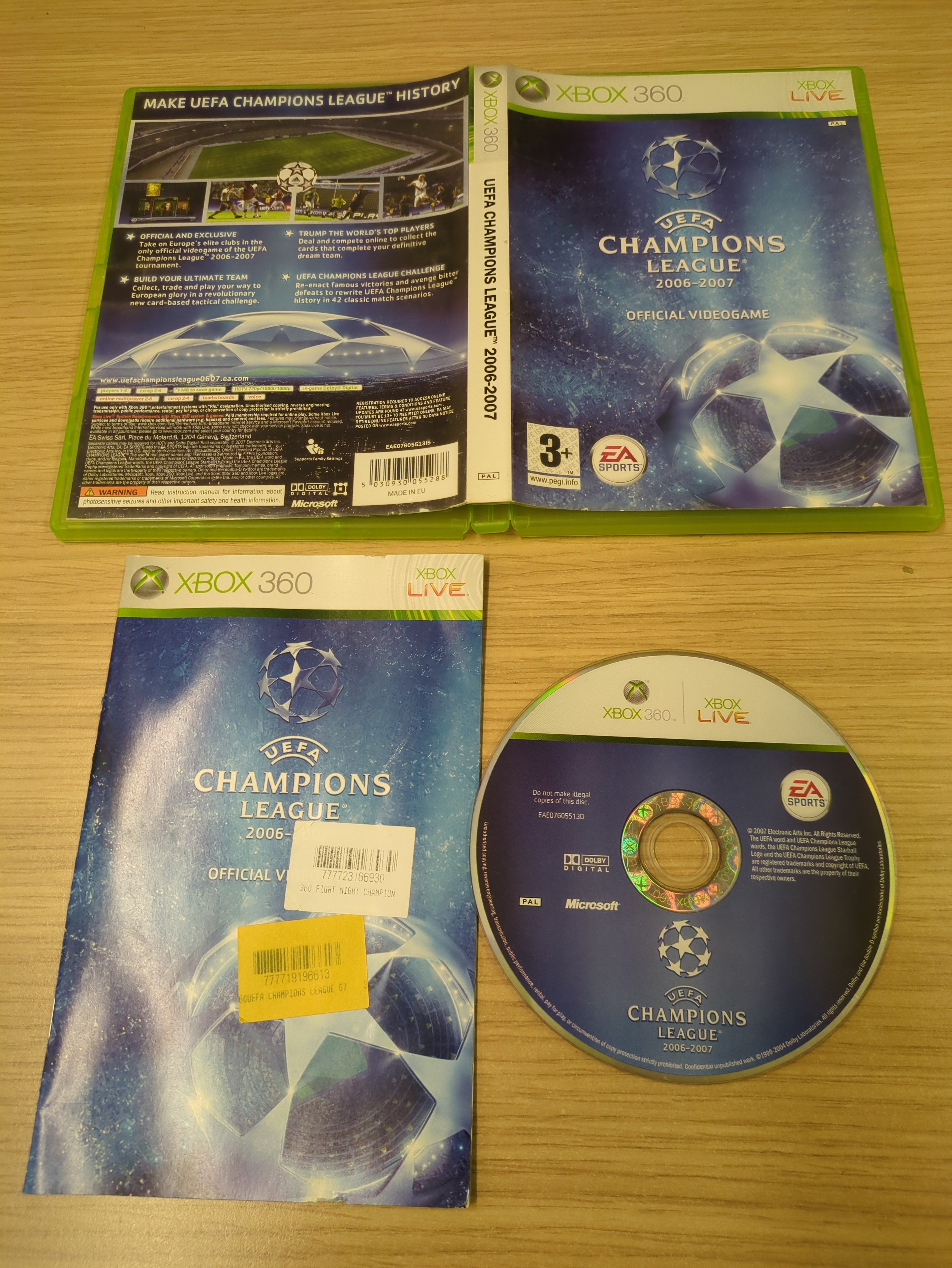 UEFA Champions League 2006-2007 Xbox 360 game
