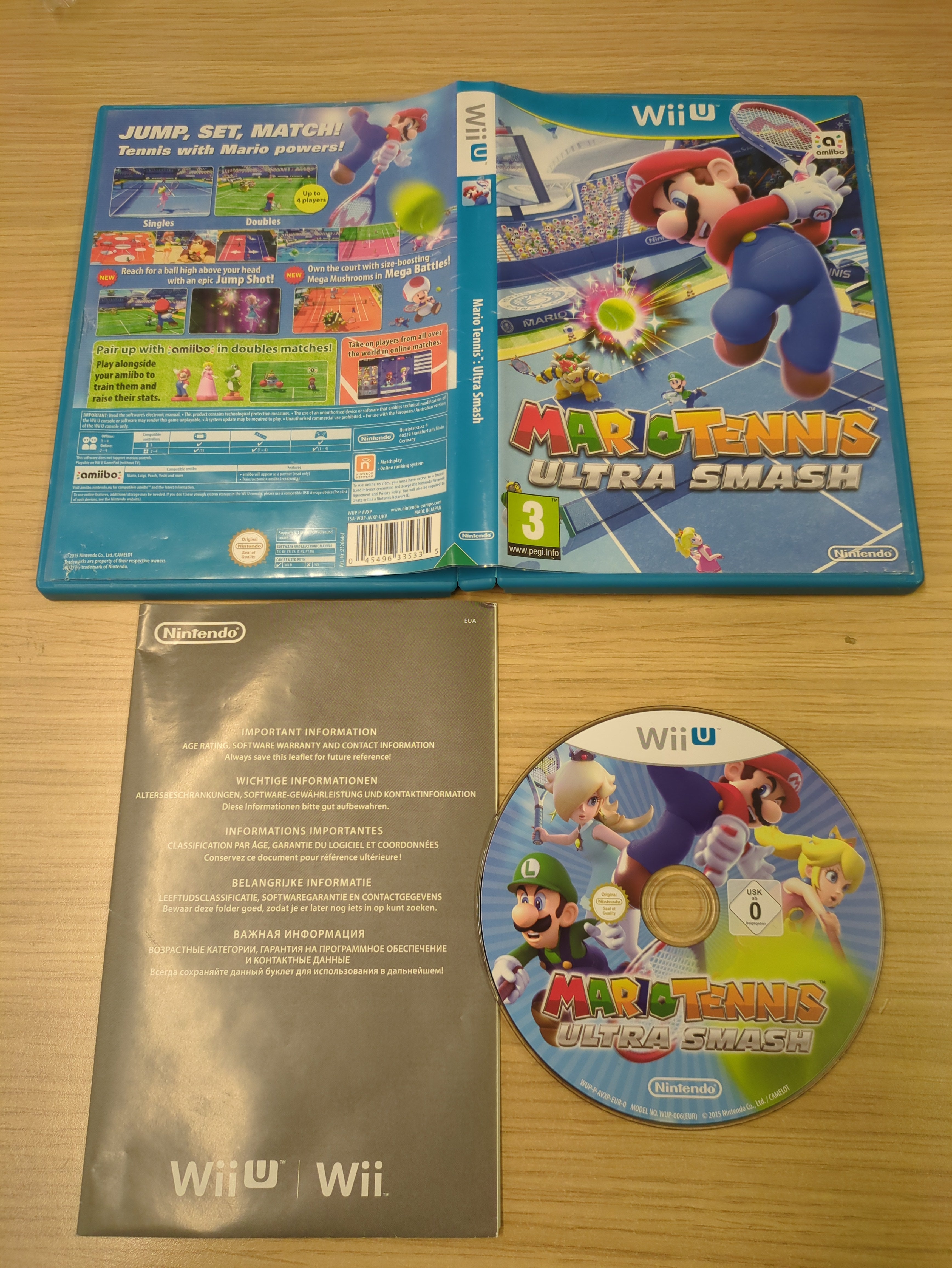 Mario Tennis: Ultra Smash Nintendo Wii U game