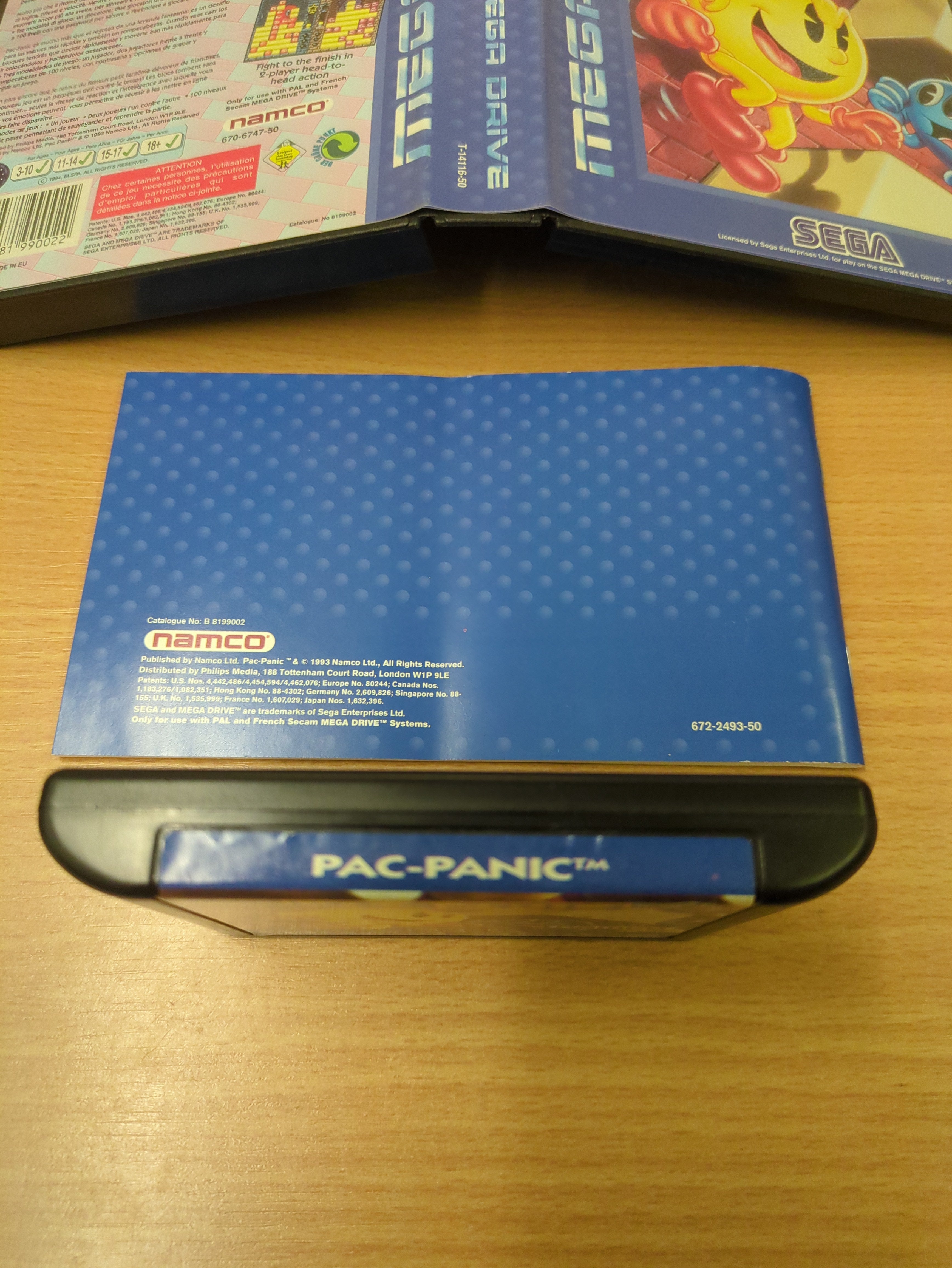 Pac-Panic Sega Mega Drive game