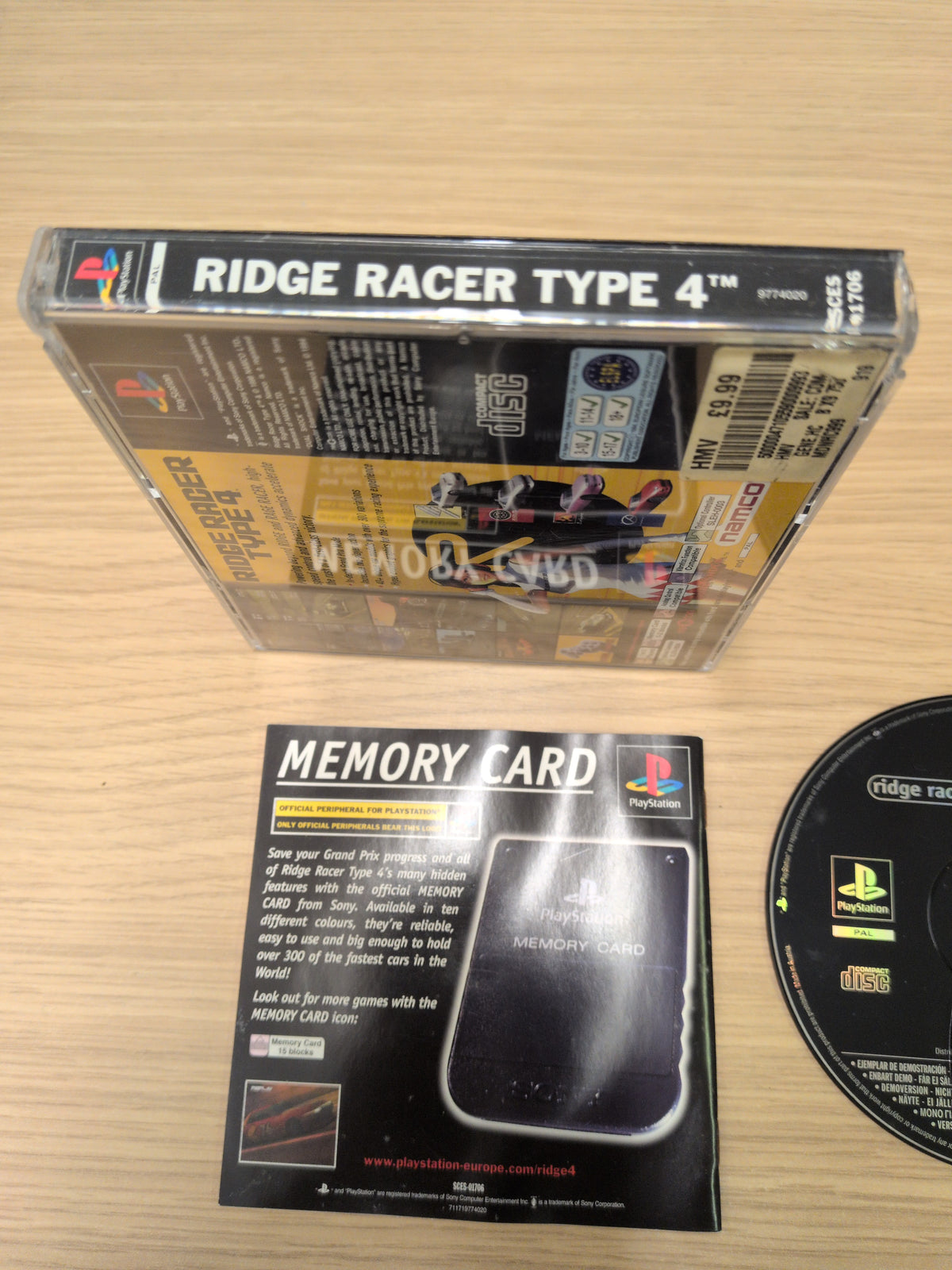 Ridge Racer Type 4 Sony PS1 game