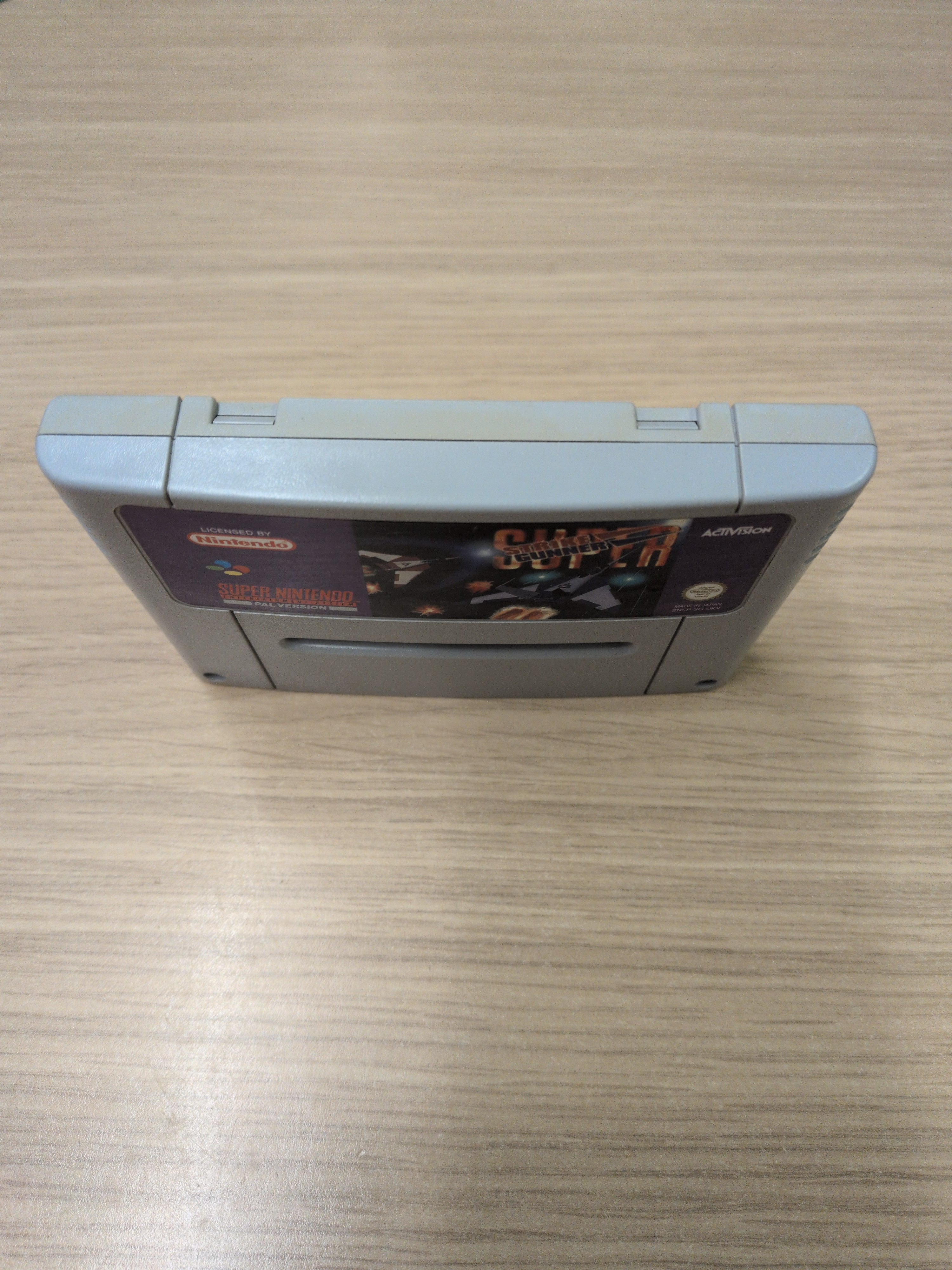 Super Strike Gunner Super Nintendo SNES game Cart Only