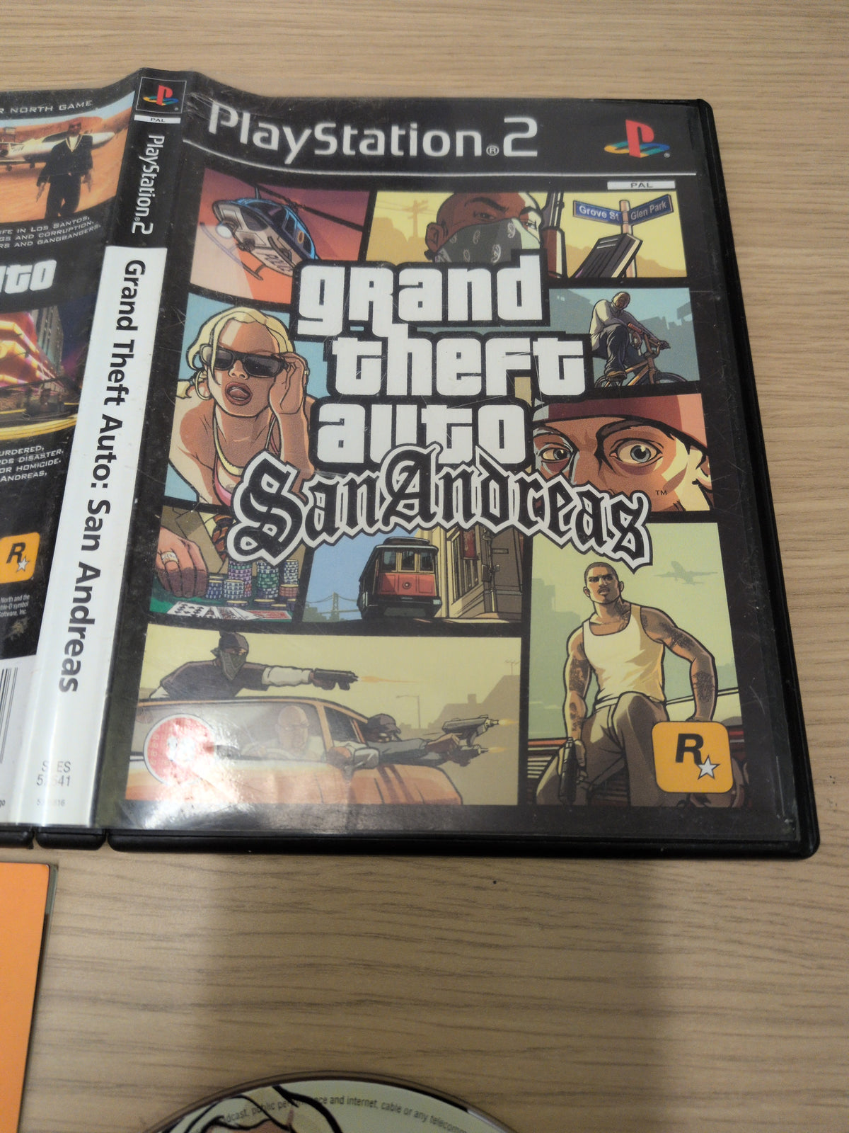 Grand Theft Auto: San Andreas Sony PS2 game