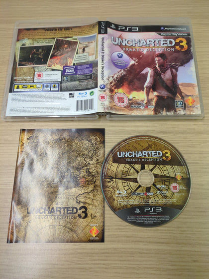Uncharted 3: Drake's Deception Sony PS3 game
