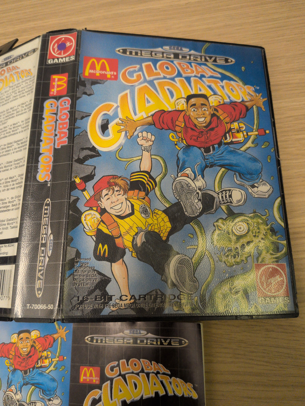 Global Gladiators Sega Mega Drive game