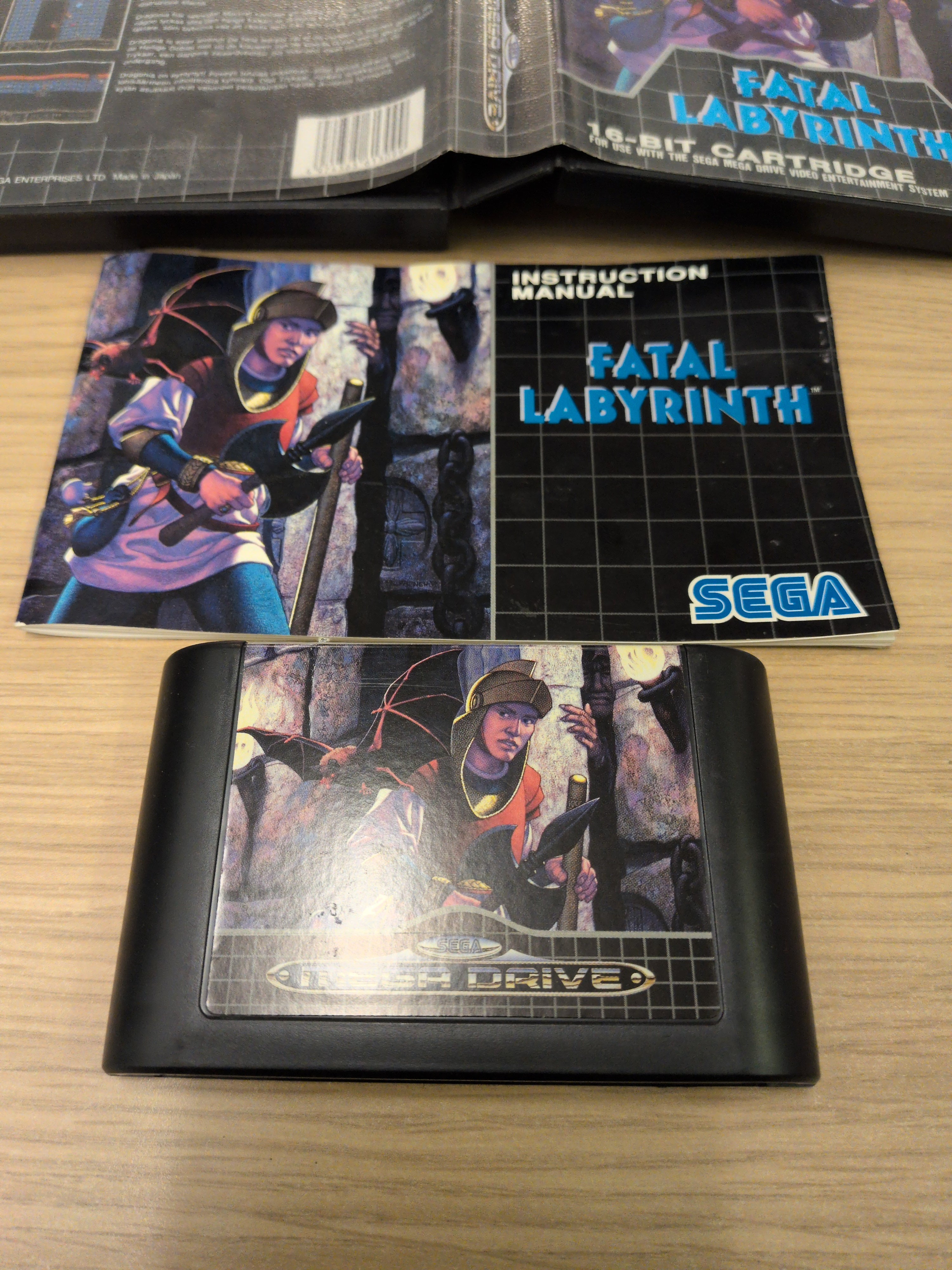 Fatal Labyrinth Sega Mega Drive game