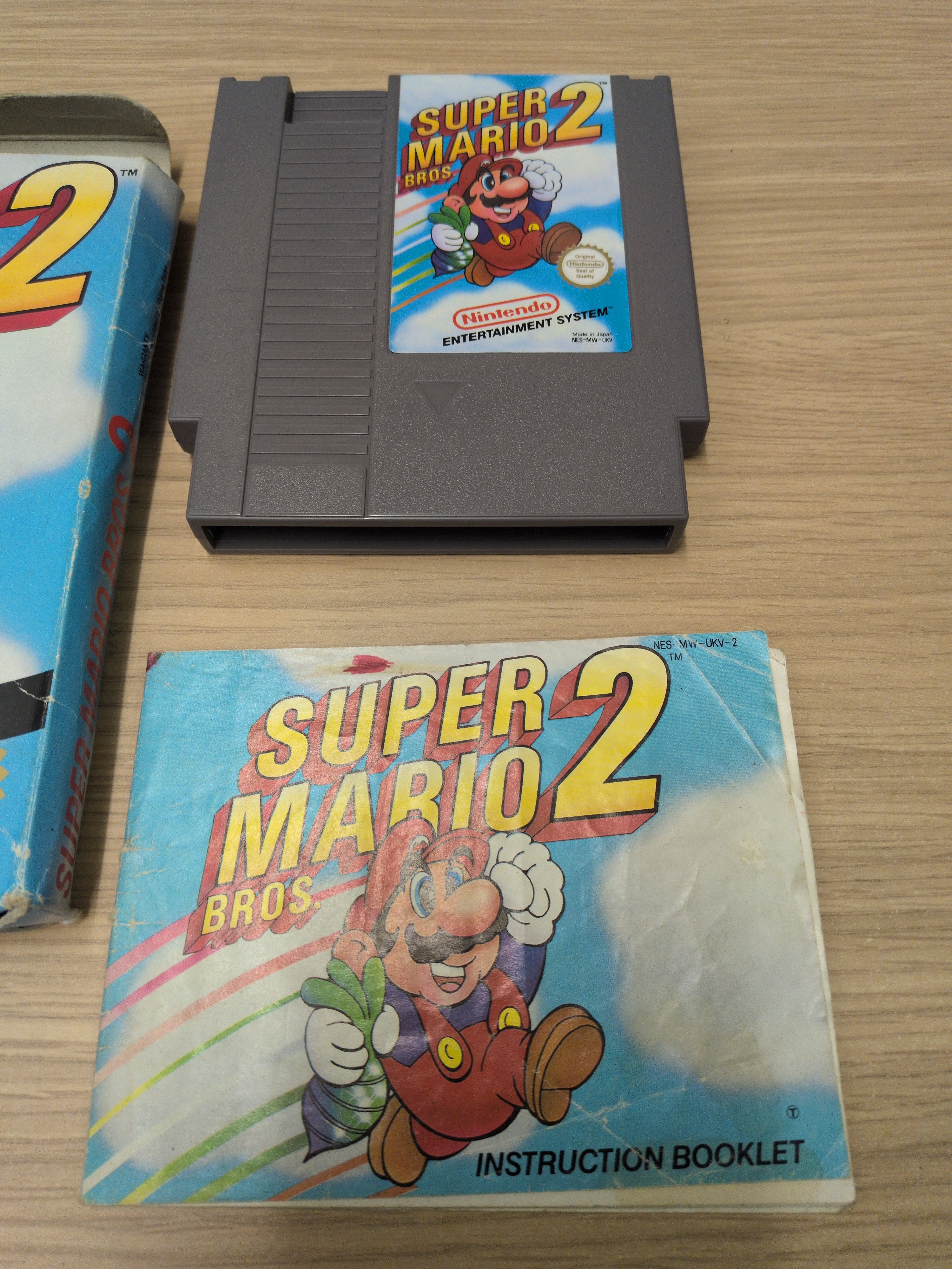 Super Mario Bros. 2 Nintendo NES game boxed