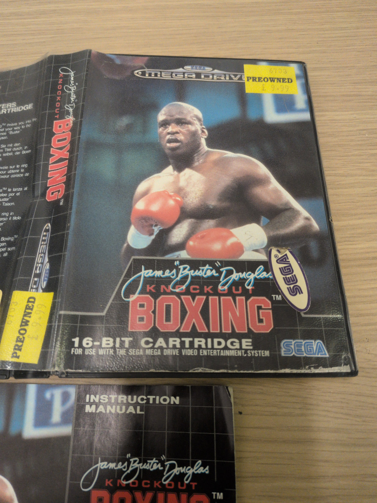 James 'Buster' Douglas Knockout Boxing Sega Mega Drive game