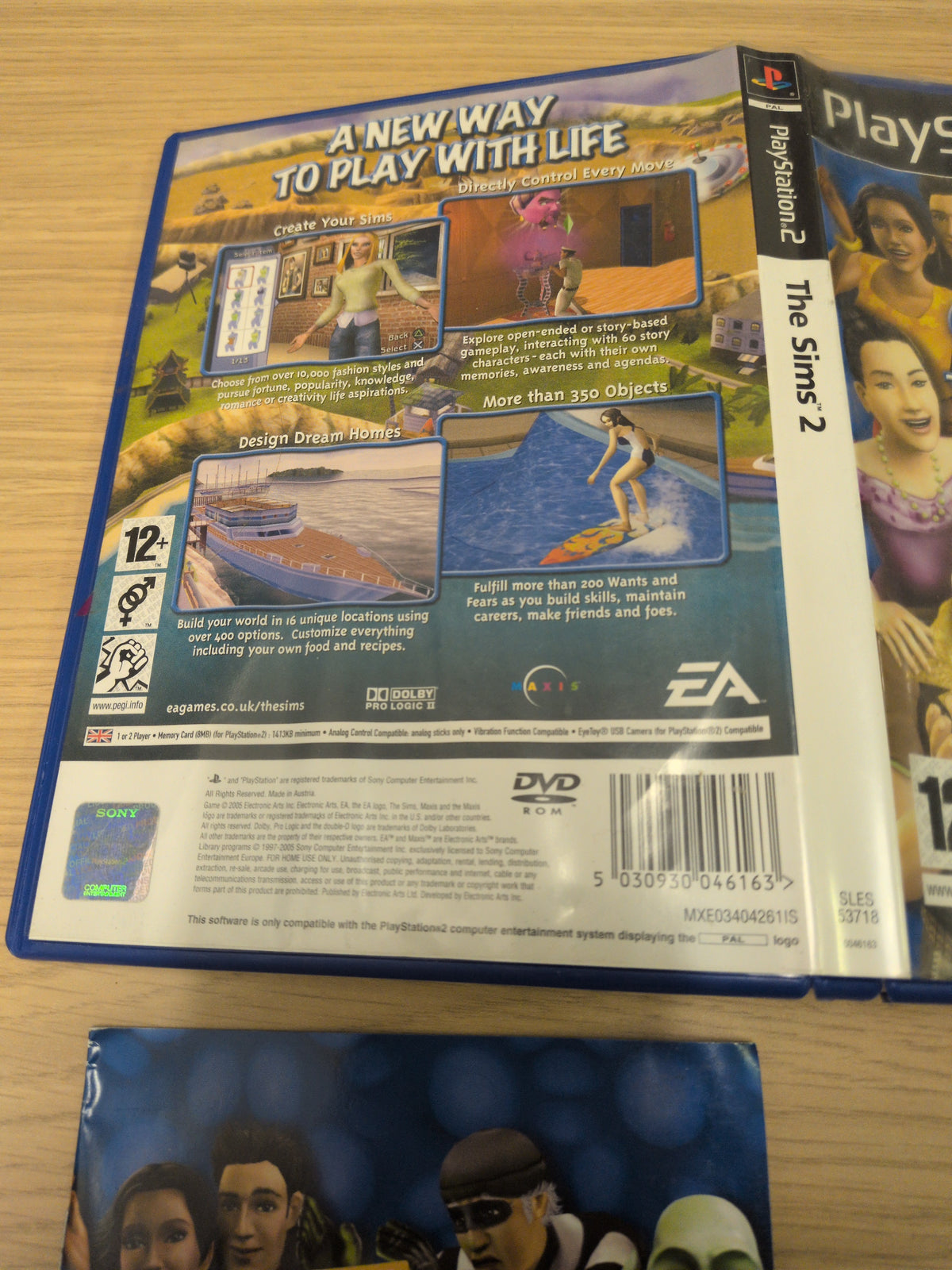 The Sims 2 Sony PS2 game