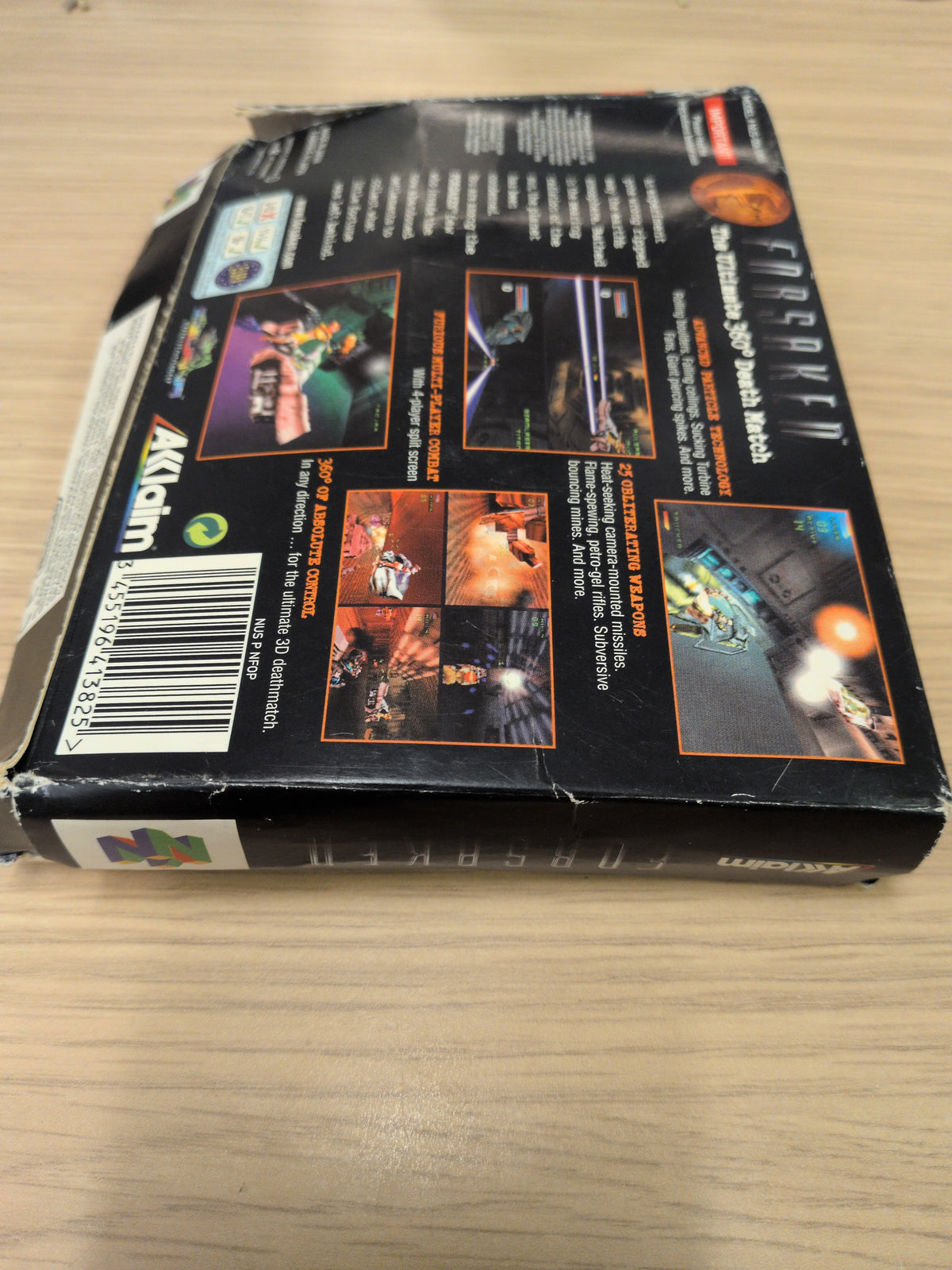 Forsaken Nintendo N64 game