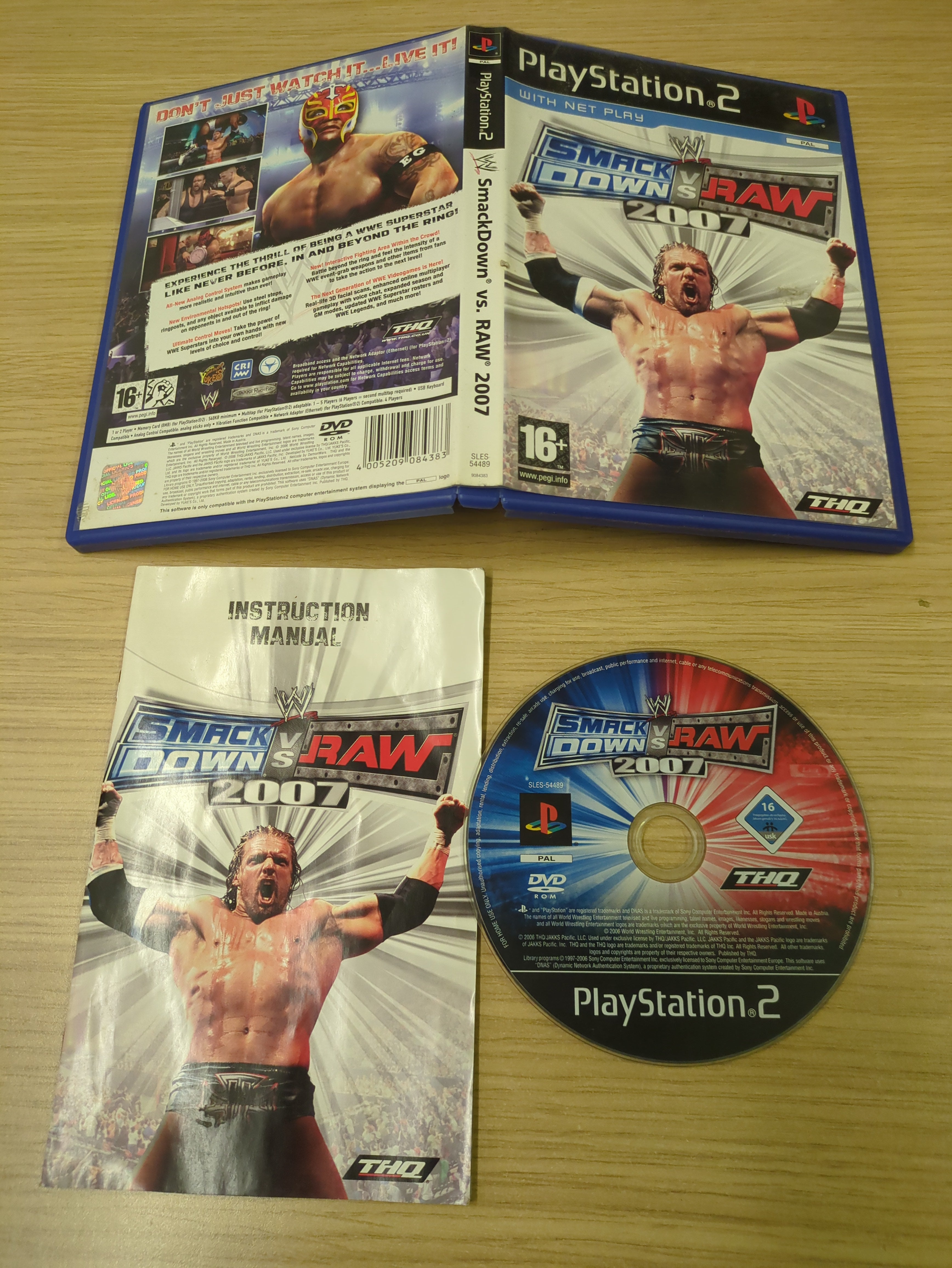 WWE SmackDown! vs. Raw 2007 Sony PS2 game