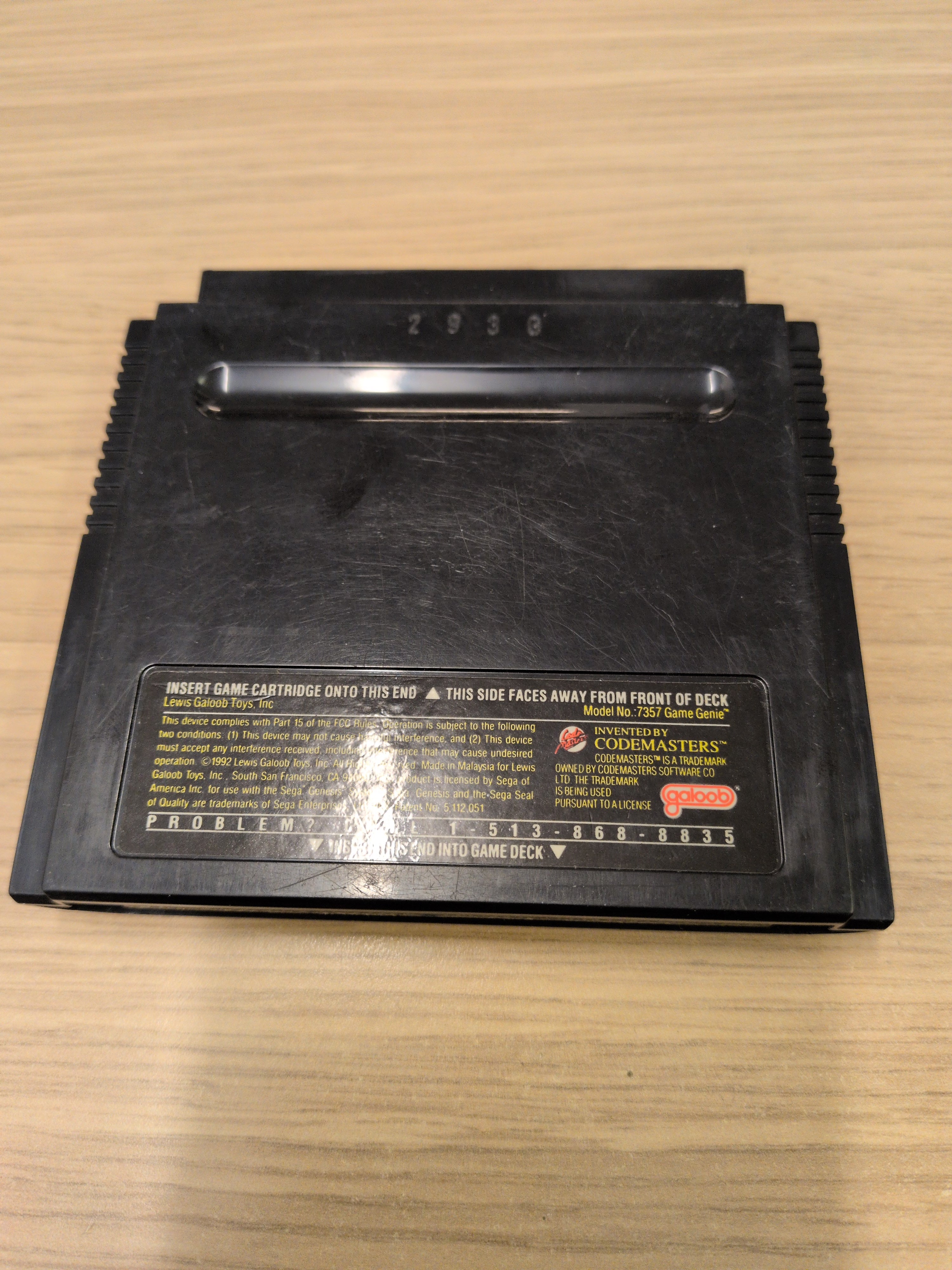 Game Genie Sega Mega Drive Video Game Enhancer