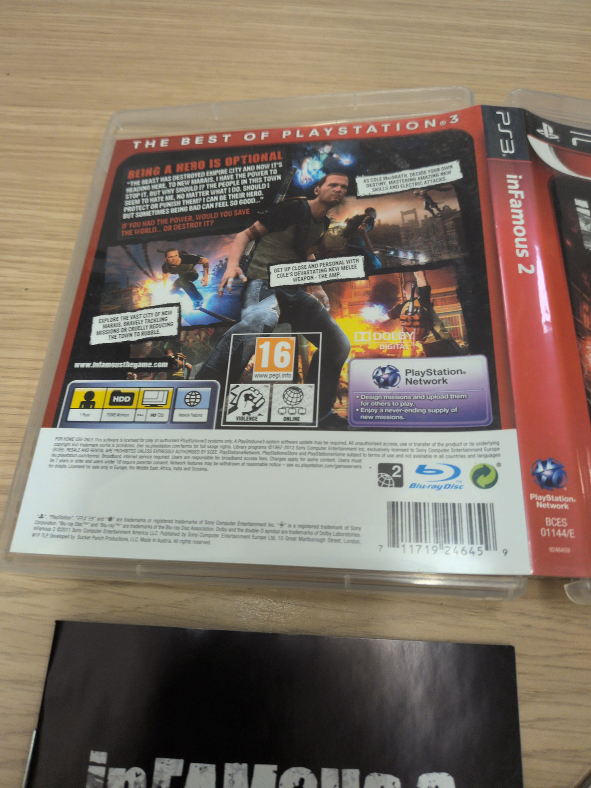 Infamous 2 Essentials Sony PS3 game