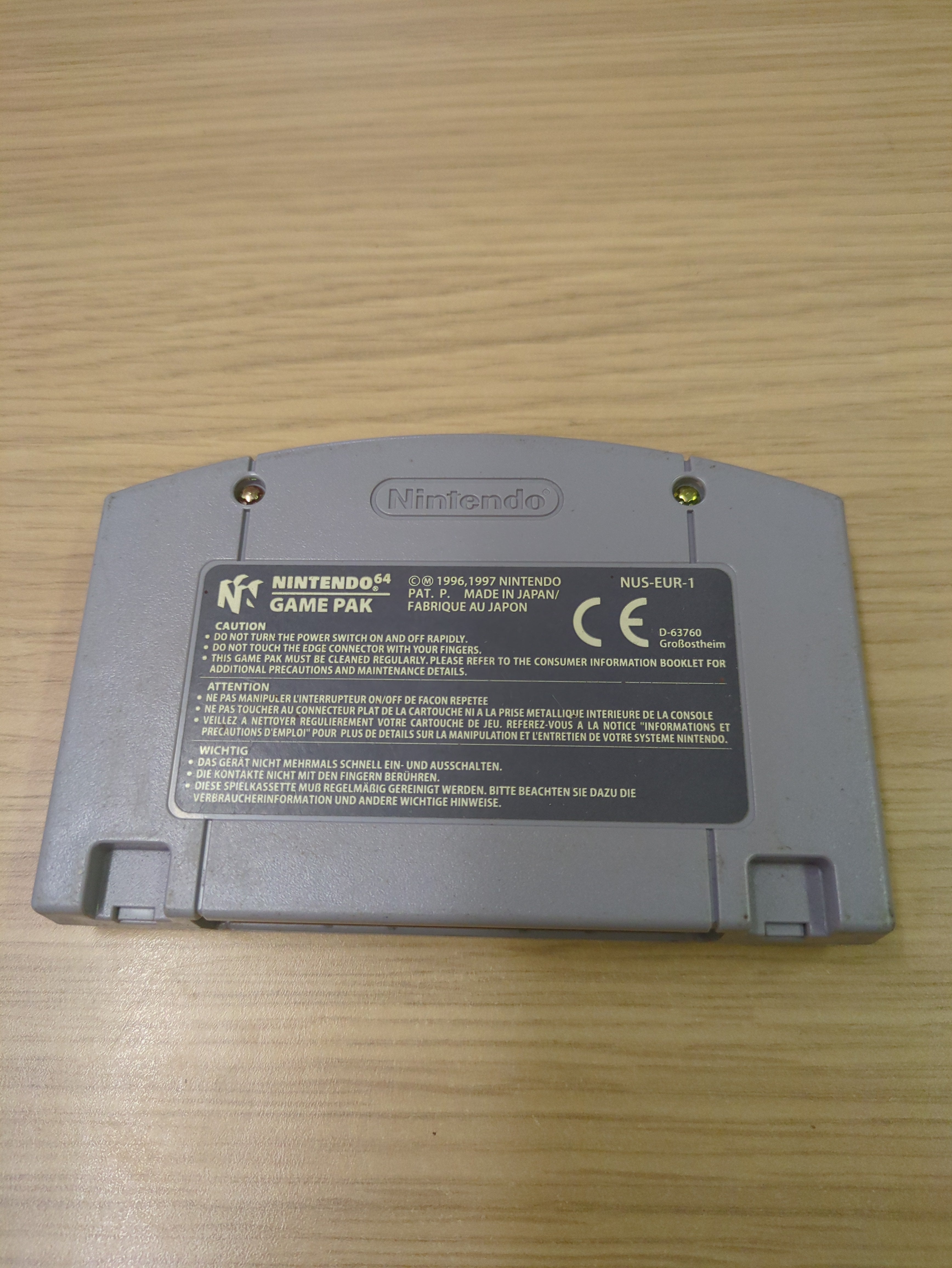 Perfect Dark Nintendo N64 game Cart Only