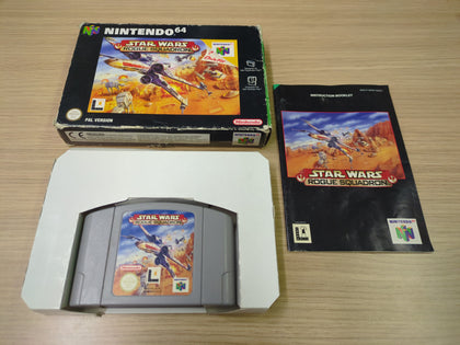 Star Wars Rogue Squadron Nintendo N64 game Boxed