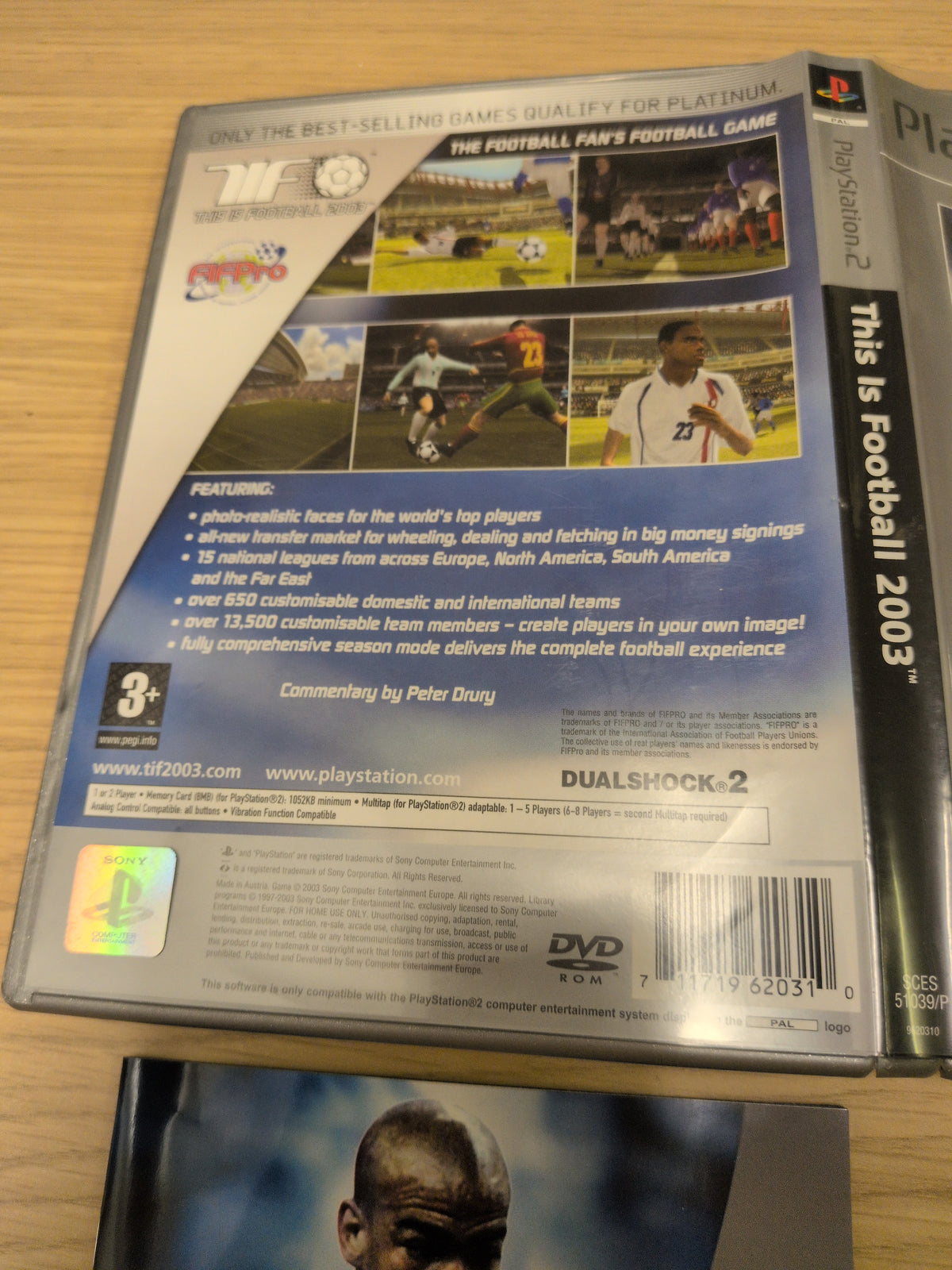 This Is Football 2003 Platinum Sony PS2 game