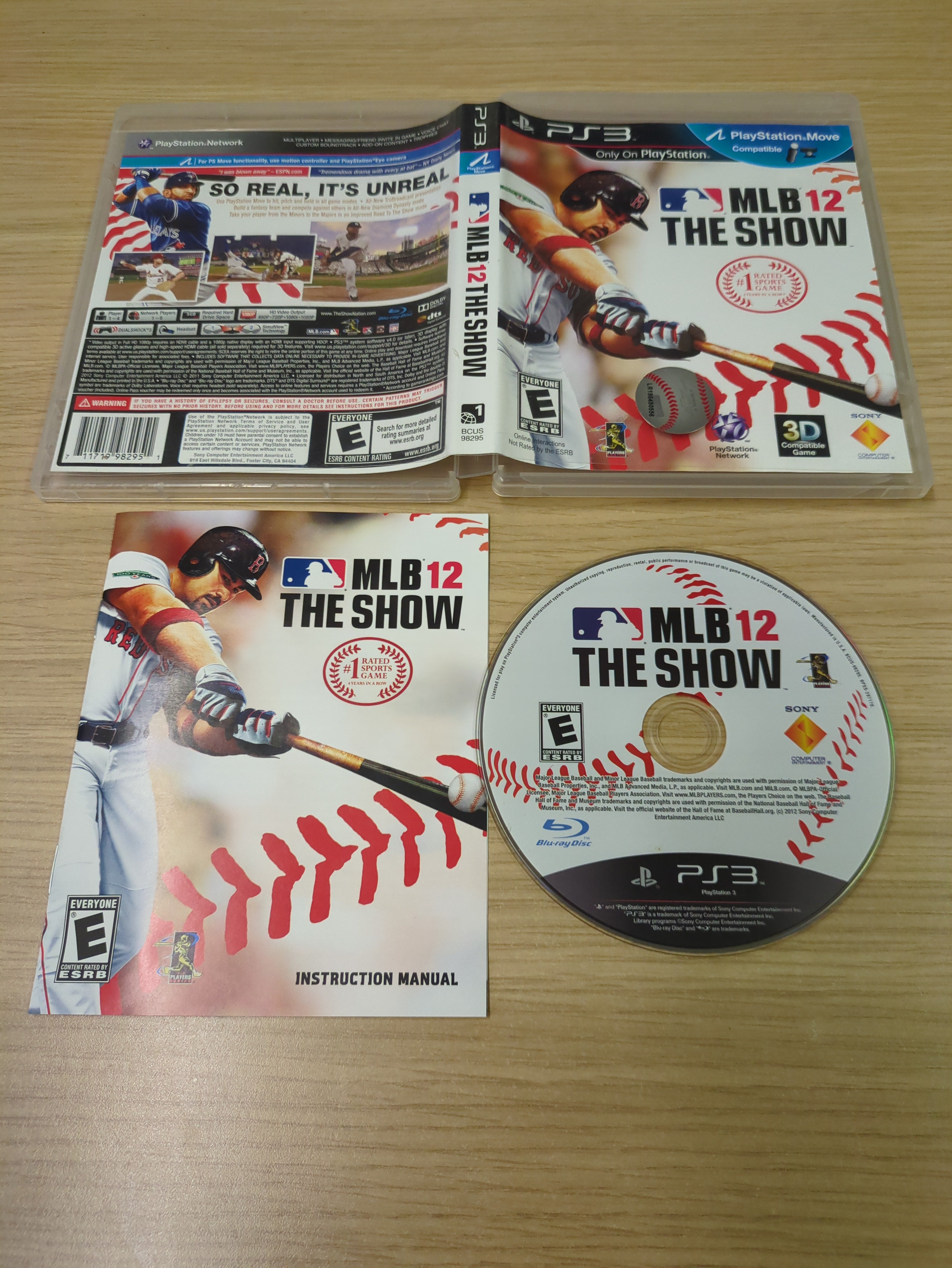 MLB 12 The Show NTSC Sony PS3 game