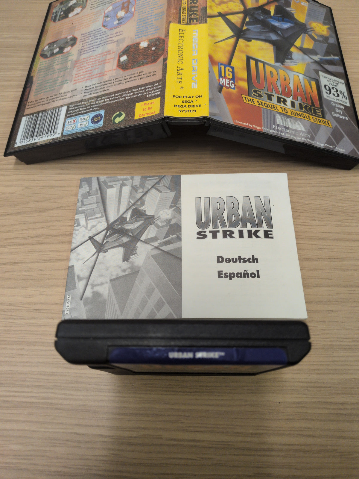 Urban Strike: The Sequel to Jungle Strike Sega Mega Drive game