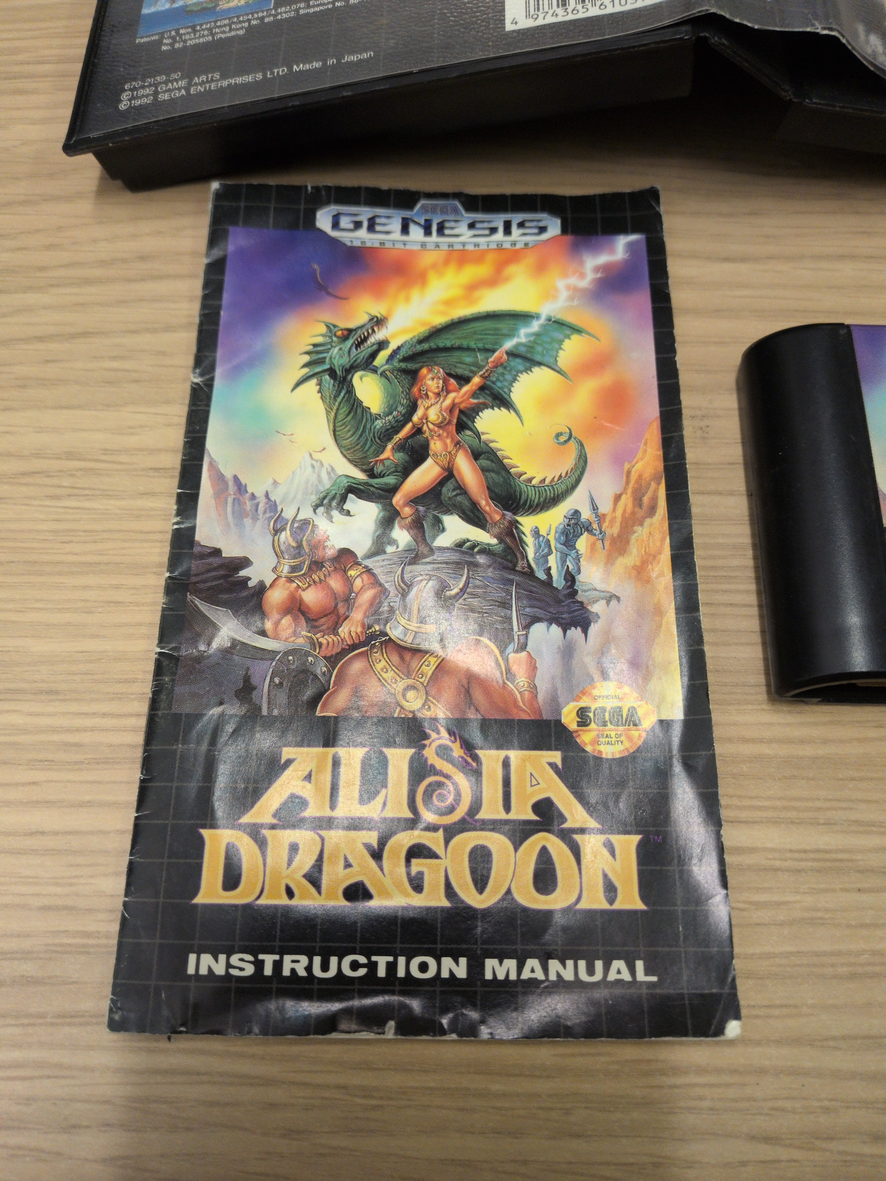 Alisia Dragoon Sega Mega Drive game