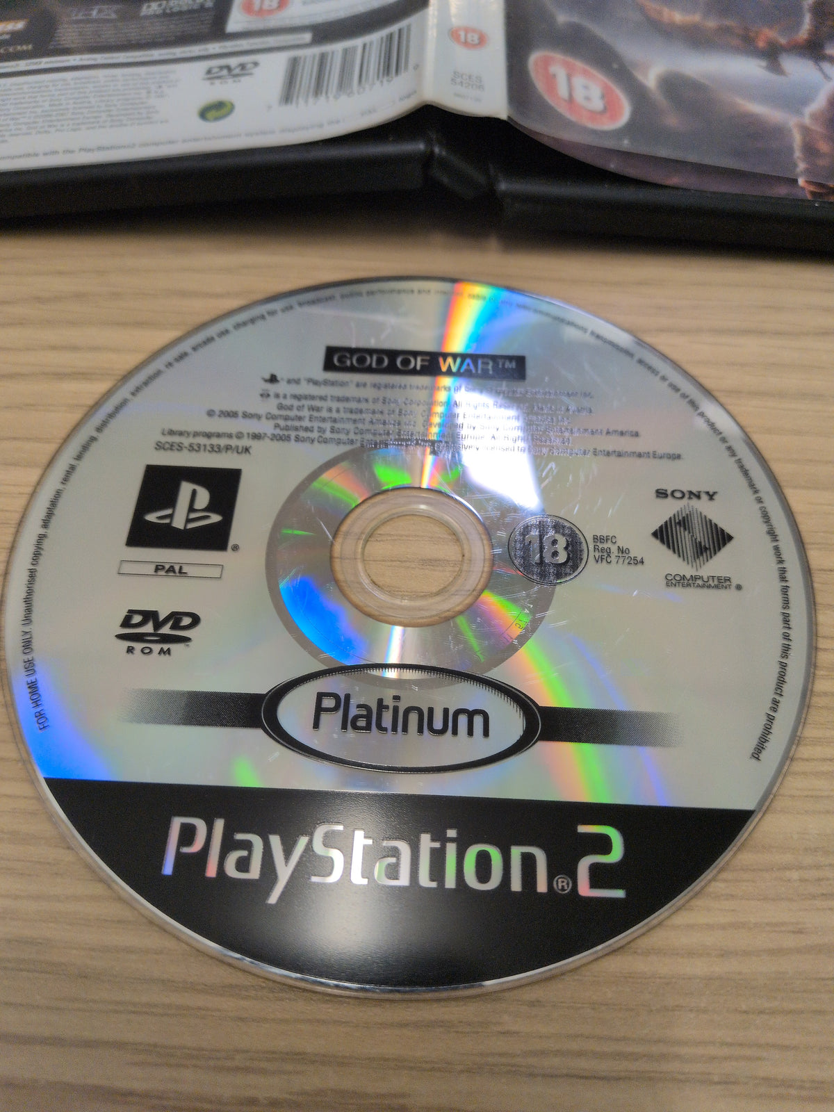 God of War II Sony PS2 game