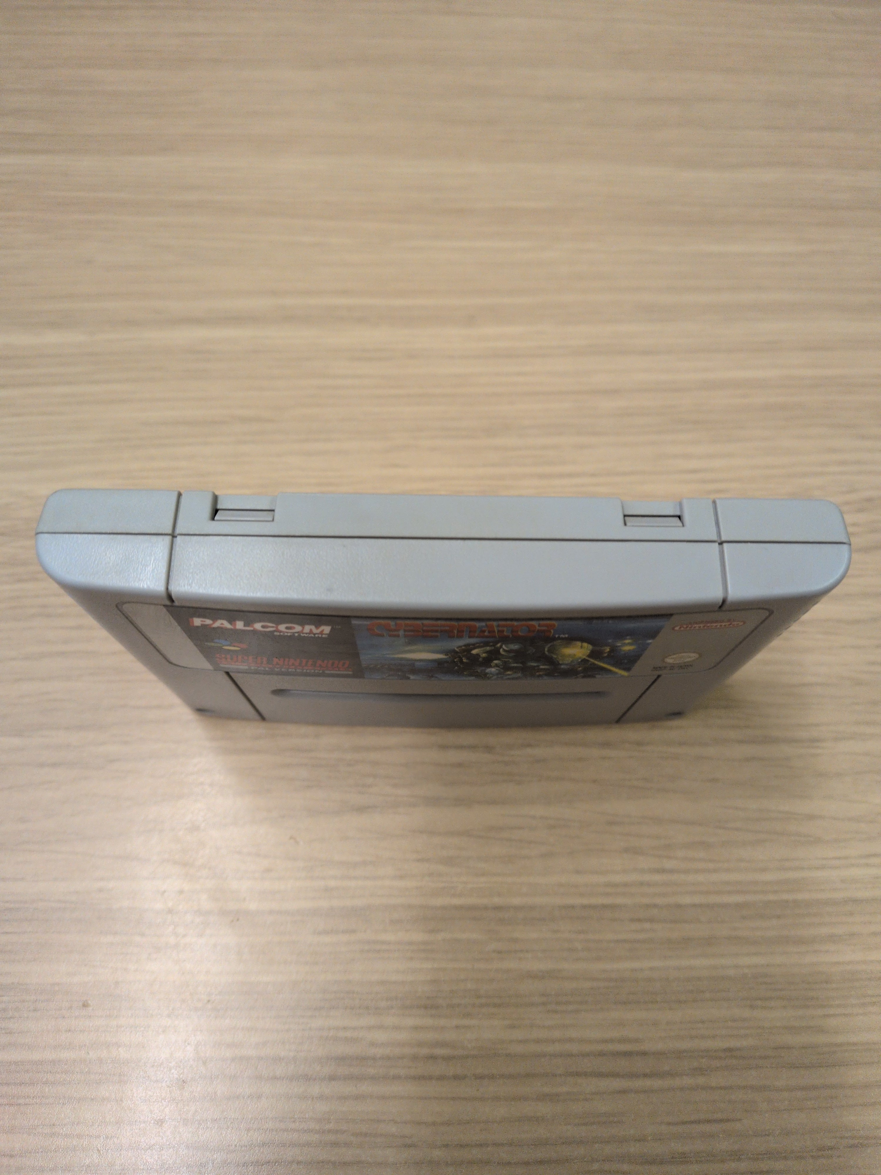 Cybernator Super Nintendo SNES game Cart Only
