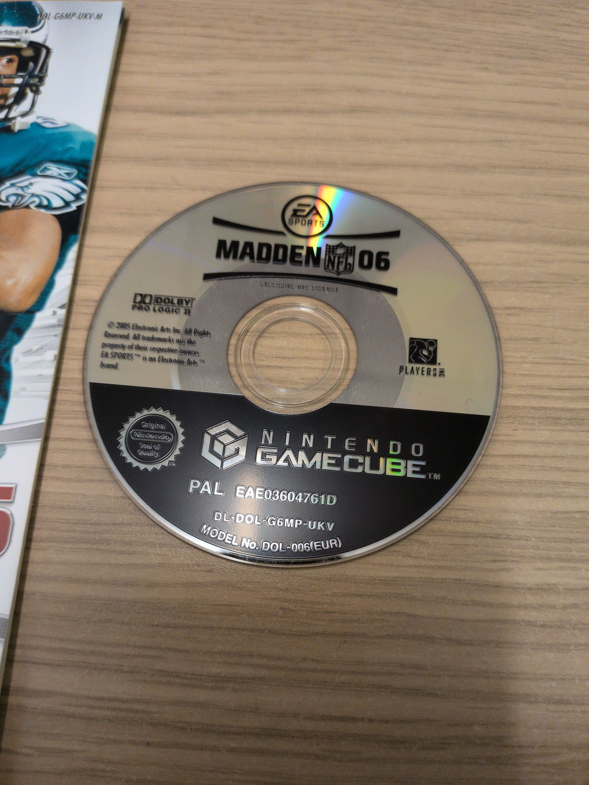 Madden NFL 06 Nintendo GameCube game