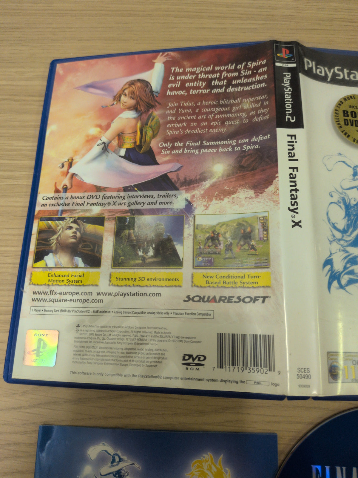Final Fantasy X Sony PS2 game
