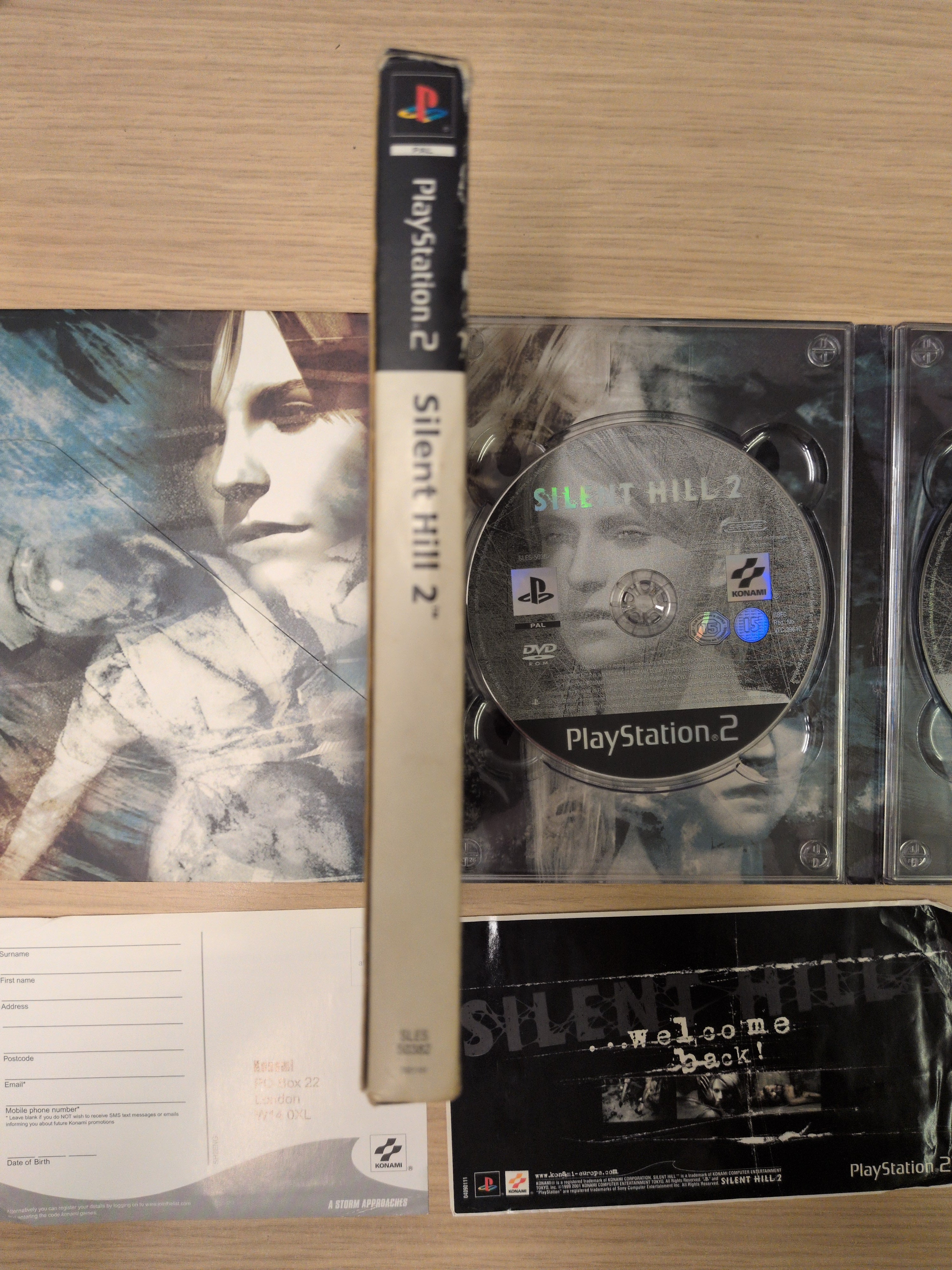 Silent Hill 2 Special 2 Disc Set Sony PS2 game