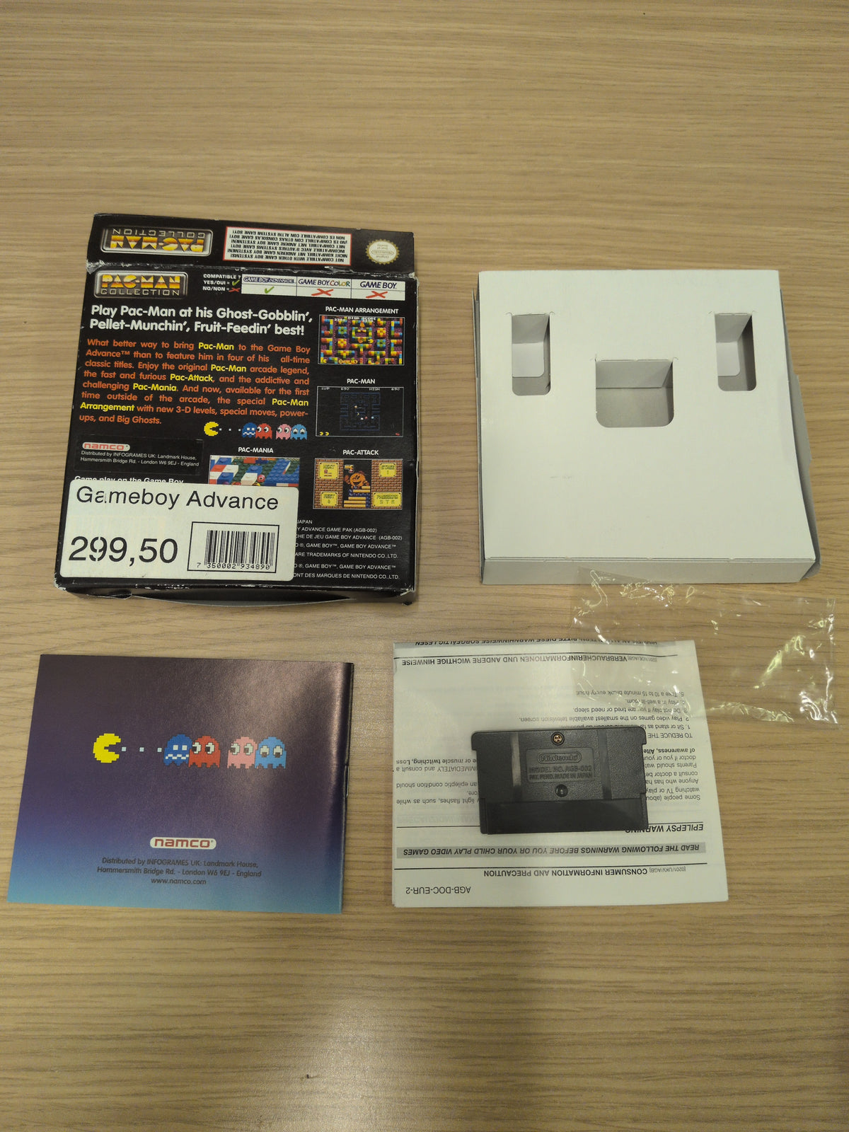 Pac-Man Collection Nintendo GBA Game Boy Advance