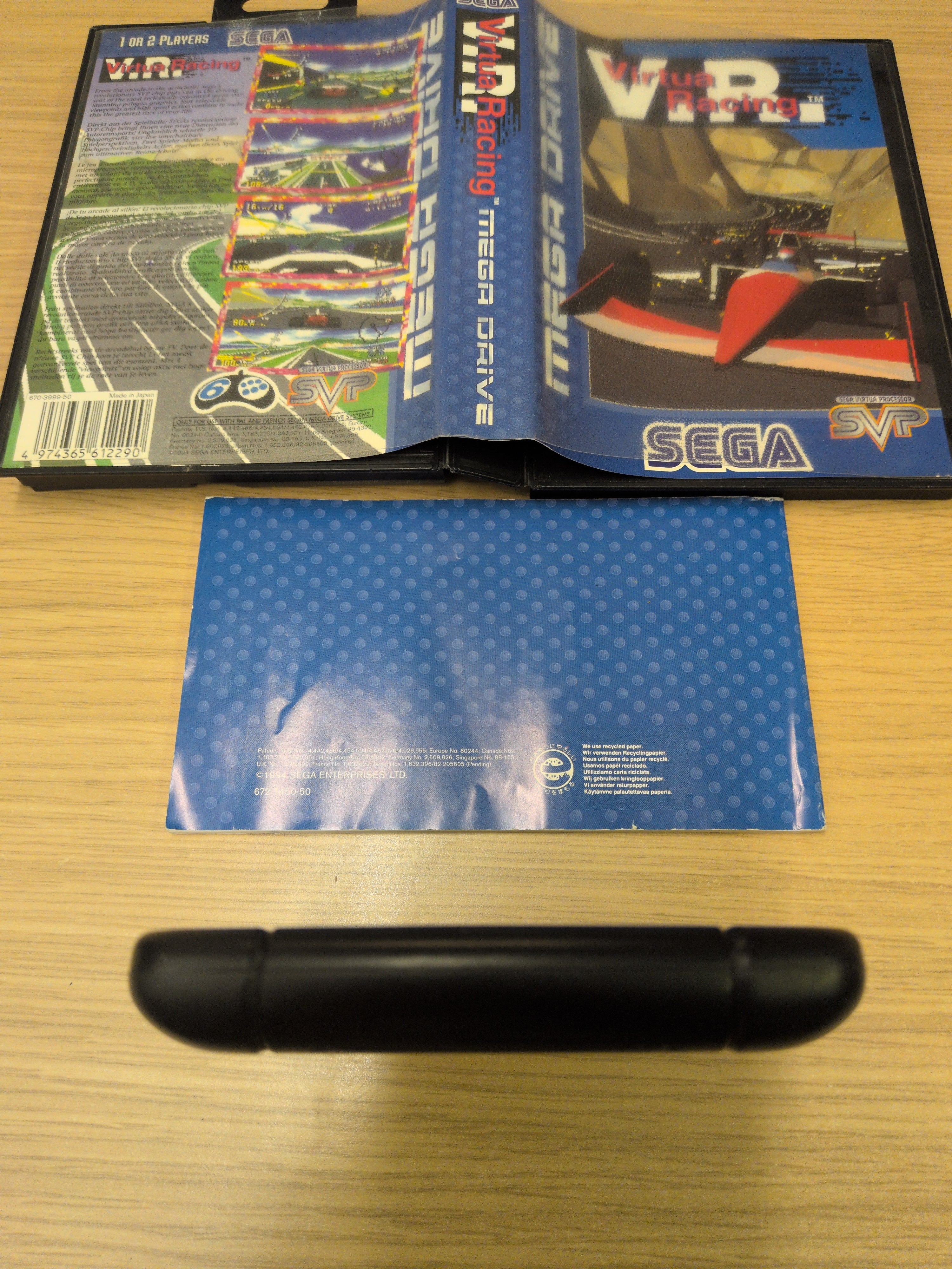 Virtua Racing Sega Mega Drive game