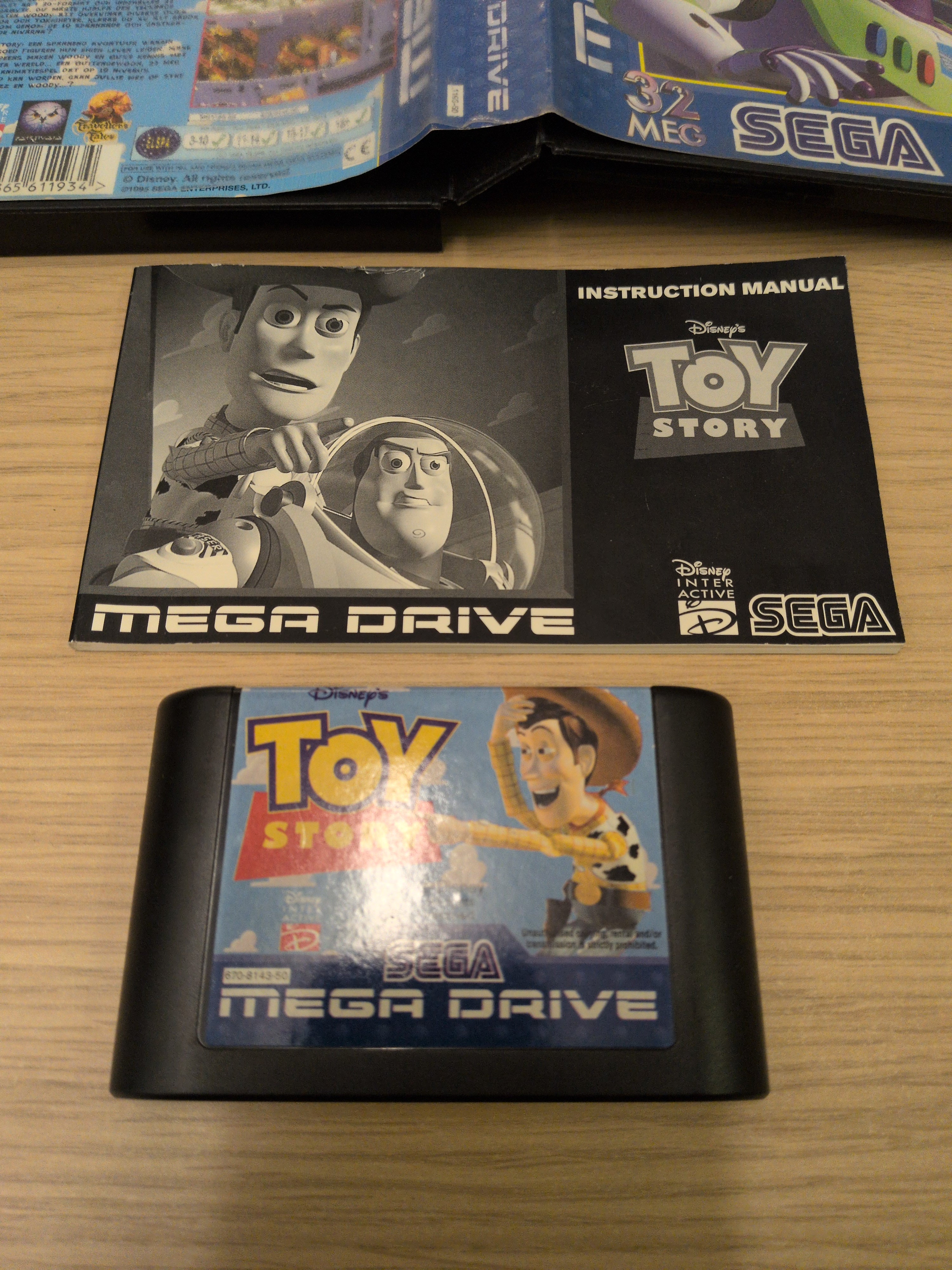 Toy Story (Disney's) Sega Mega Drive game