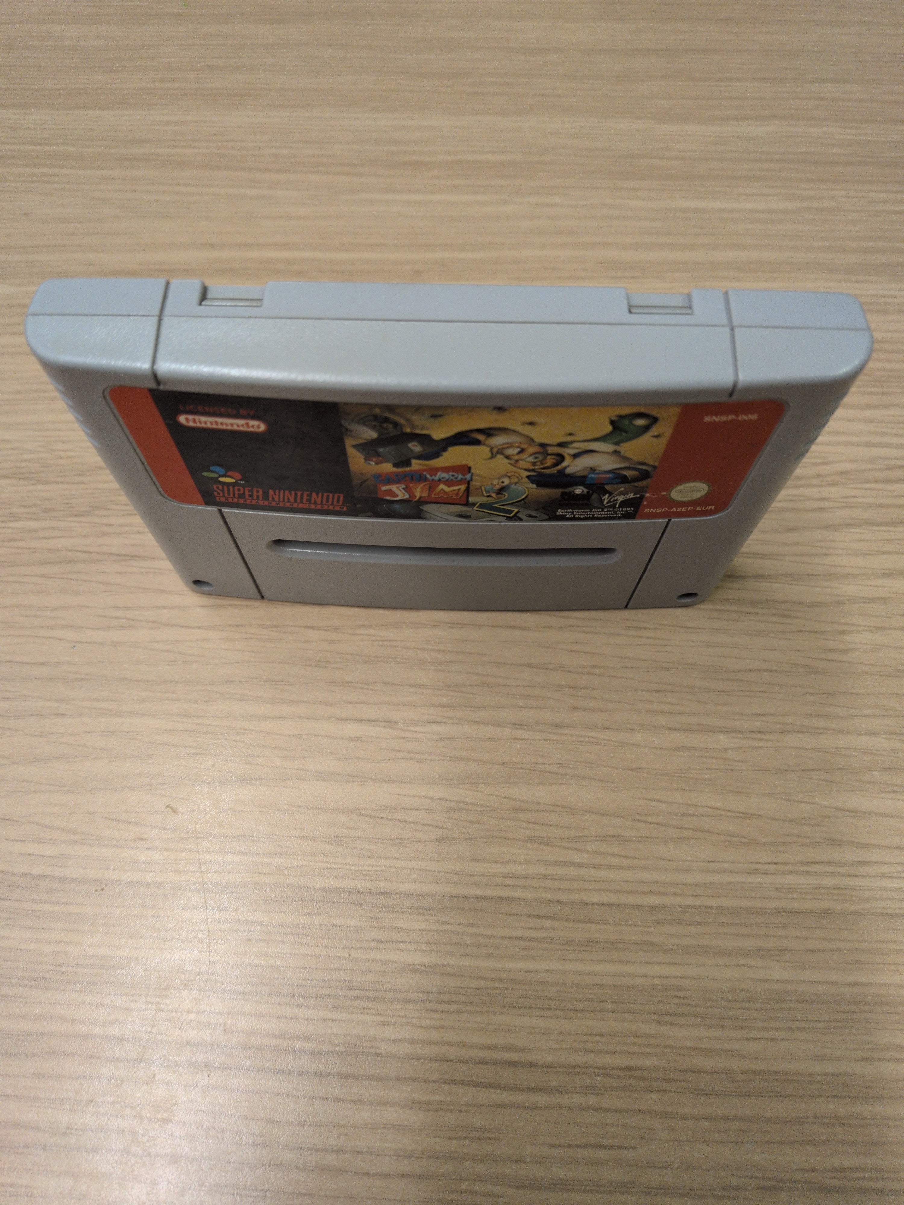 Earthworm Jim 2 Super Nintendo SNES game cart only