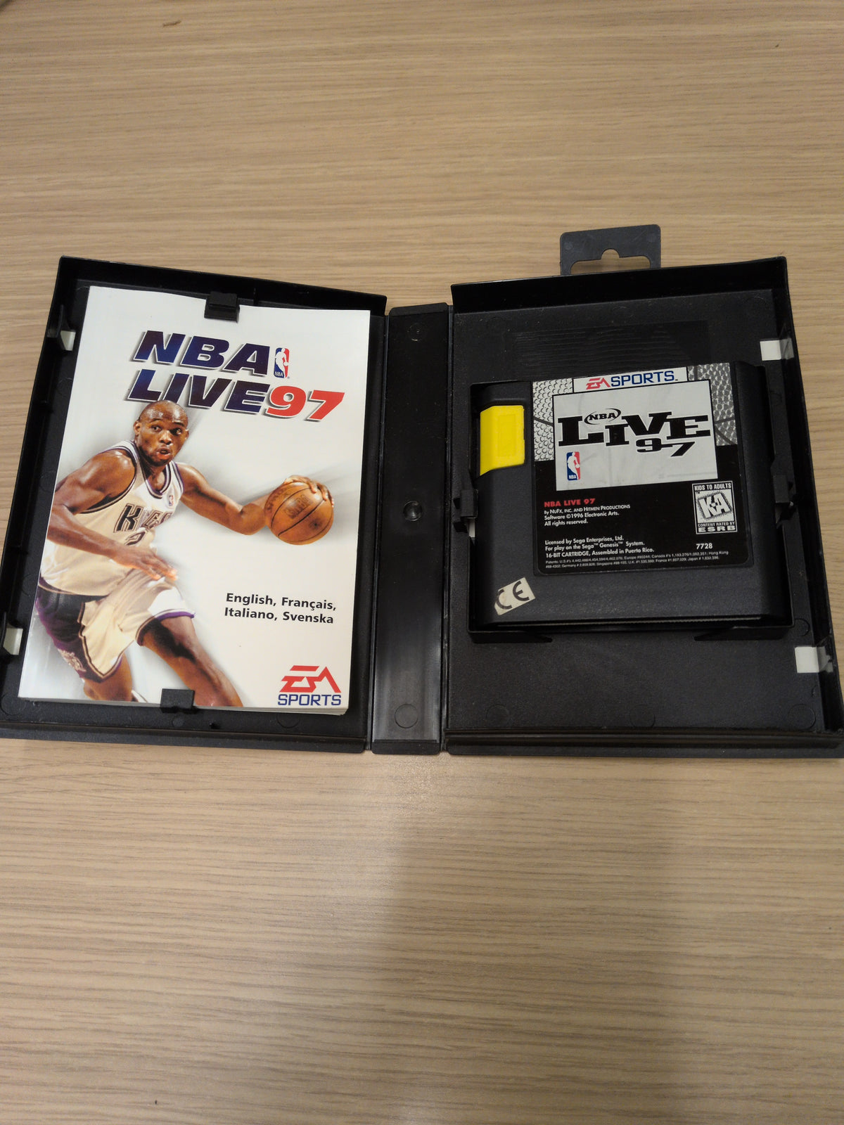 NBA Live '97 Sega Mega Drive game