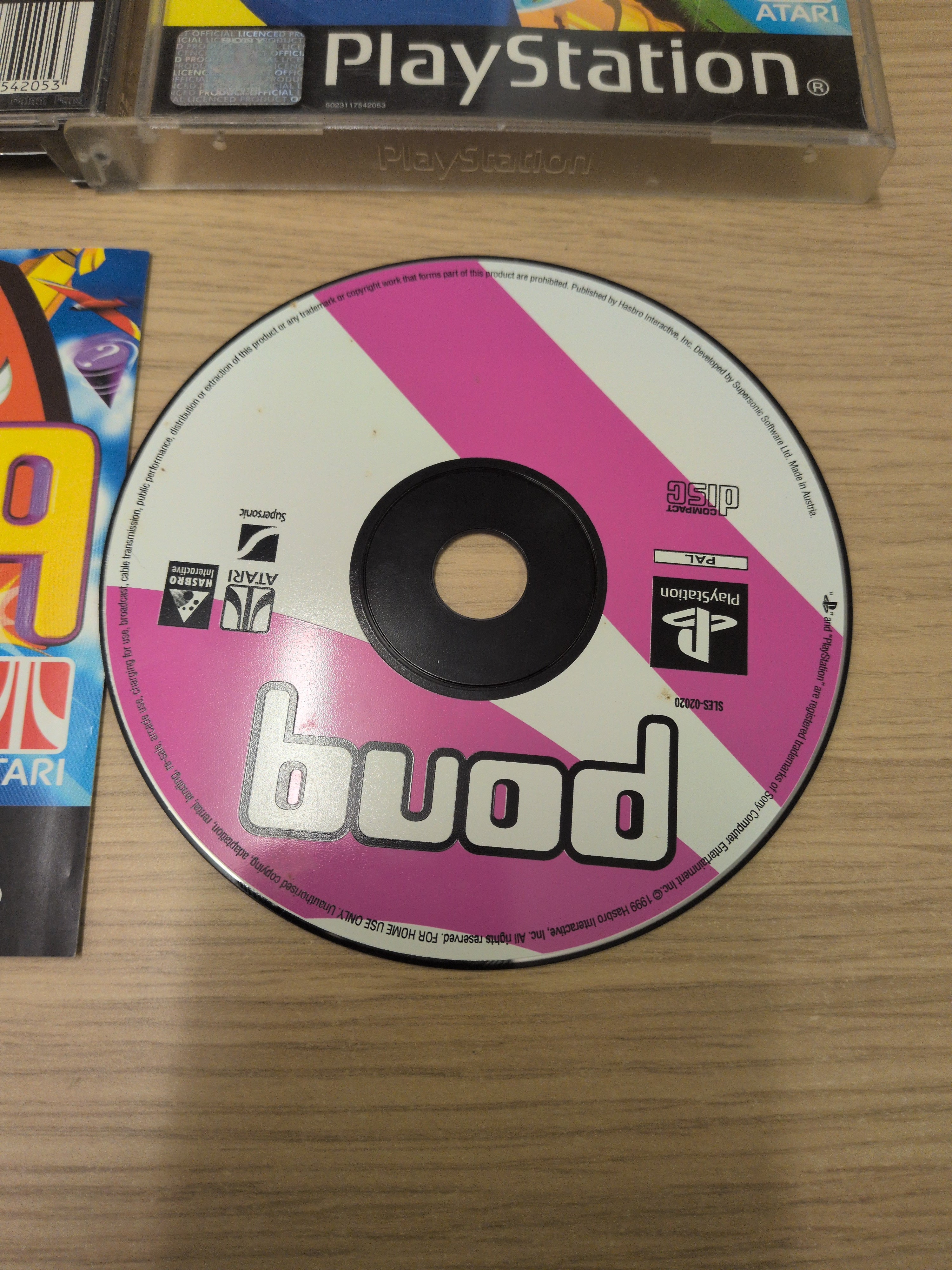 Pong Sony PS1 game