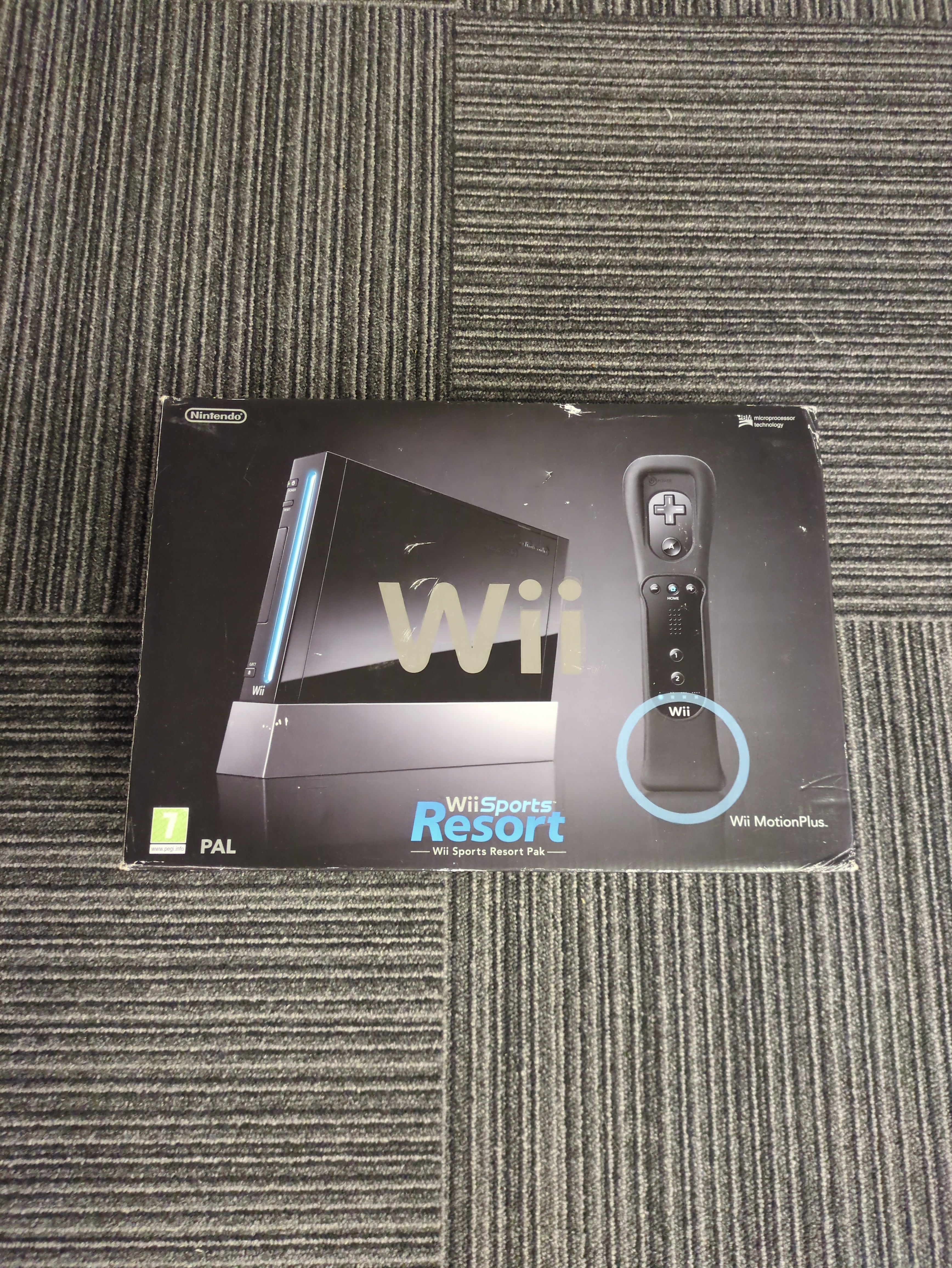 Wii Sports Resort Pak Console Black Nintendo Wii
