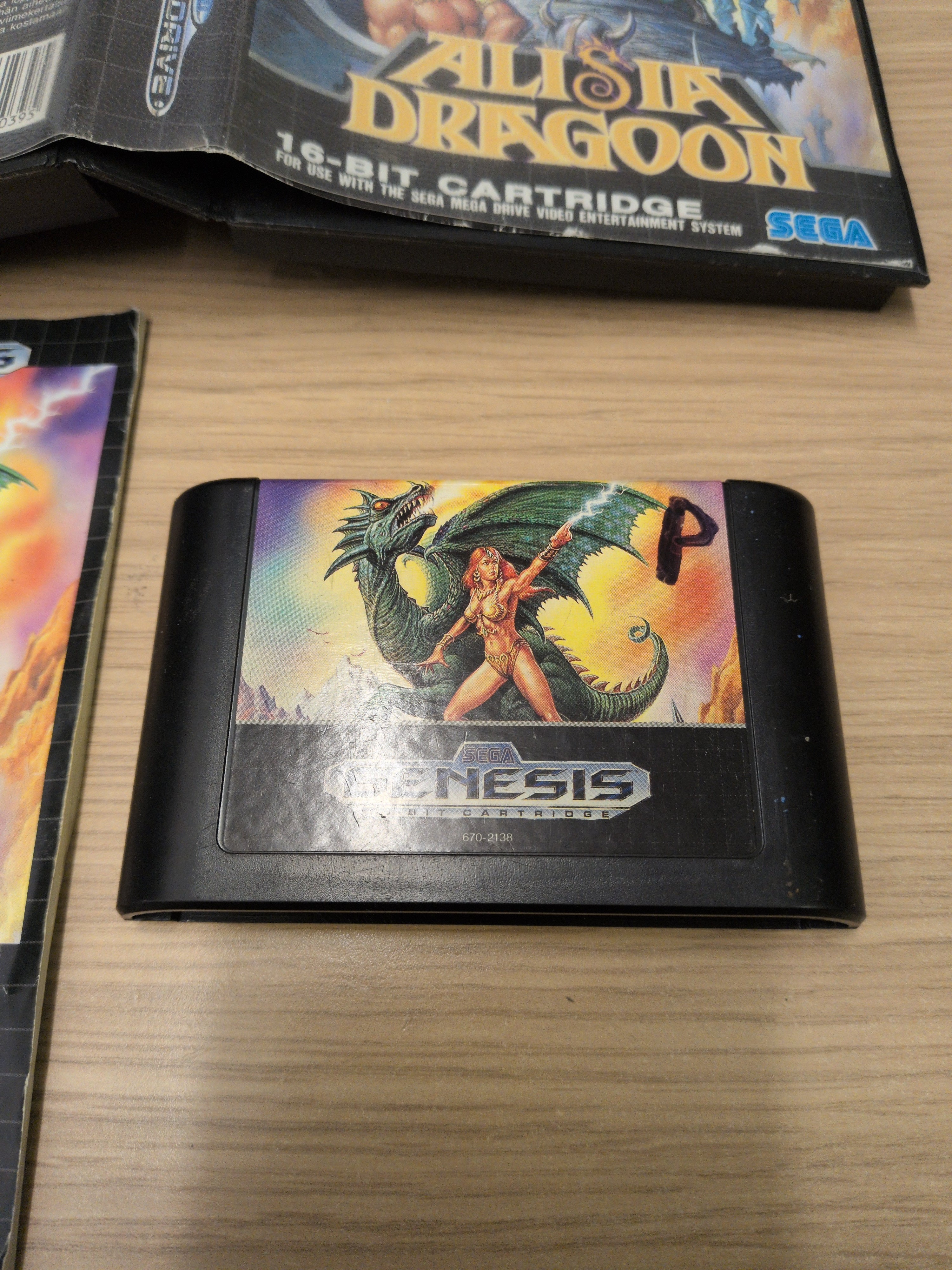 Alisia Dragoon Sega Mega Drive game